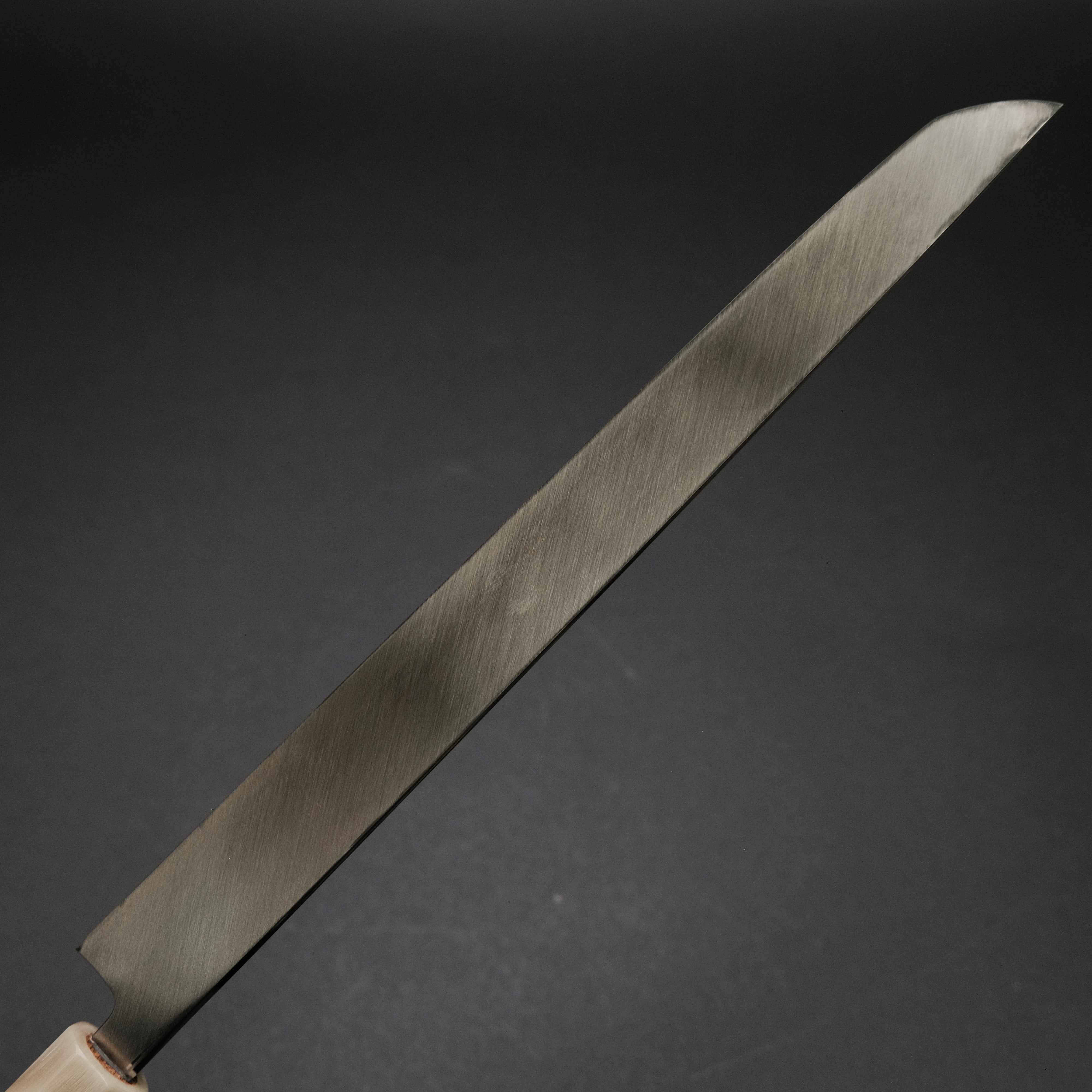 Hitohira Sakura Damascus Sakimaru Takobiki 300mm Japanese Chef Knife with Cherry Wood Handle & Saya - Perfect for Sushi, Sashimi & Precision Meat Cutting