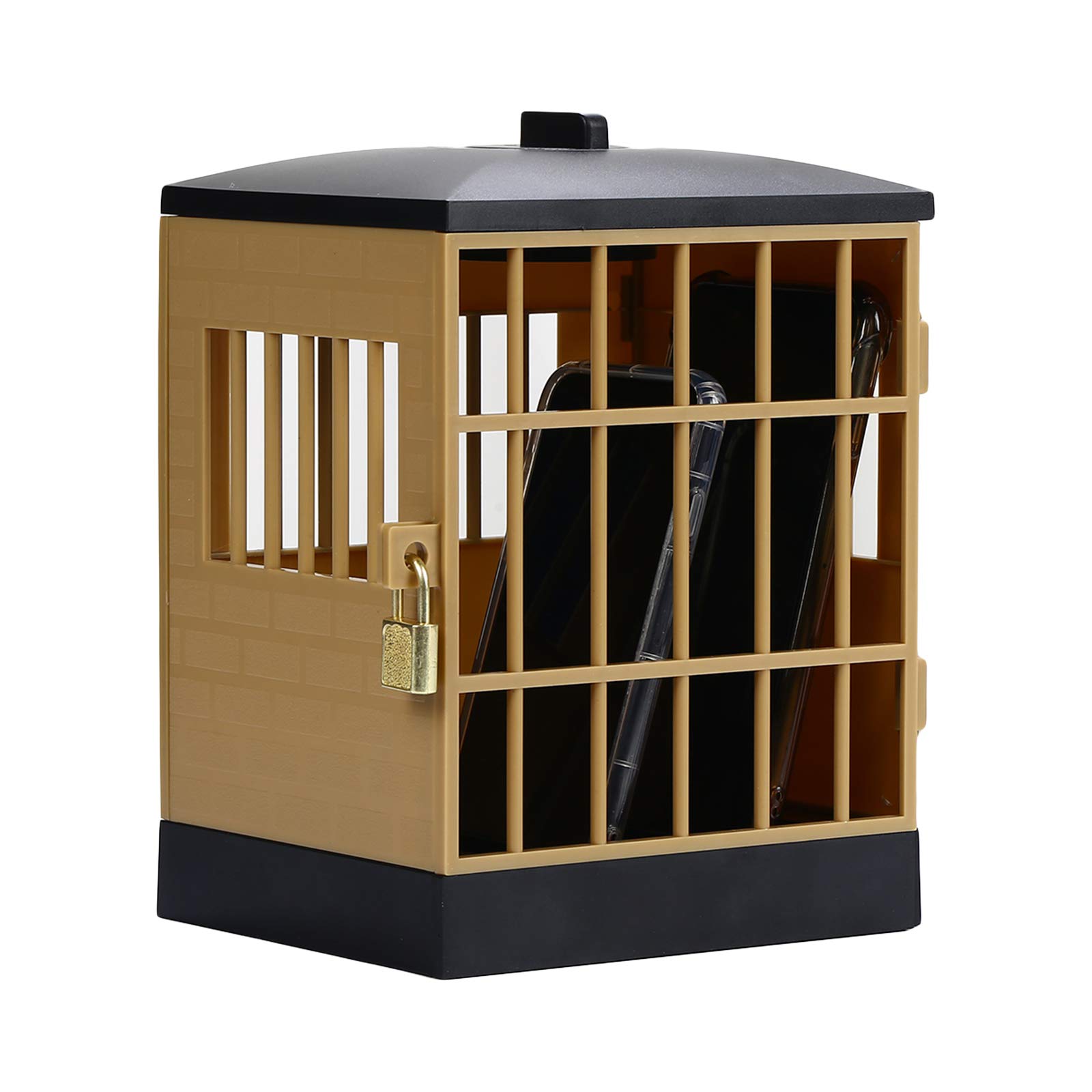 SH-RuiDu Lockable Phone Jail with Timer & Keys - 60-Minute Mobile Phone Stand Holder for Home, Office, Classroom & Party | Focus Booster for Studying, Meetings & Social Events
