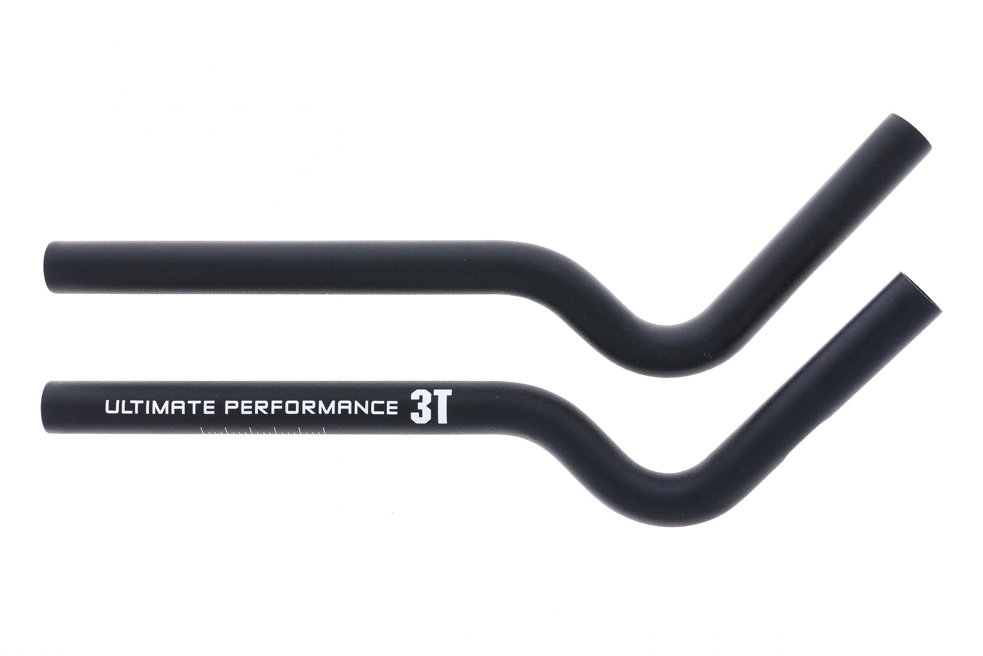 3T Pro Wrist Comfort Bend Extensions - 22.2mm x 360mm Aluminum Black Handlebar Extensions for Road Bikes & Mountain Bikes - Perfect for Long Rides & Commuting