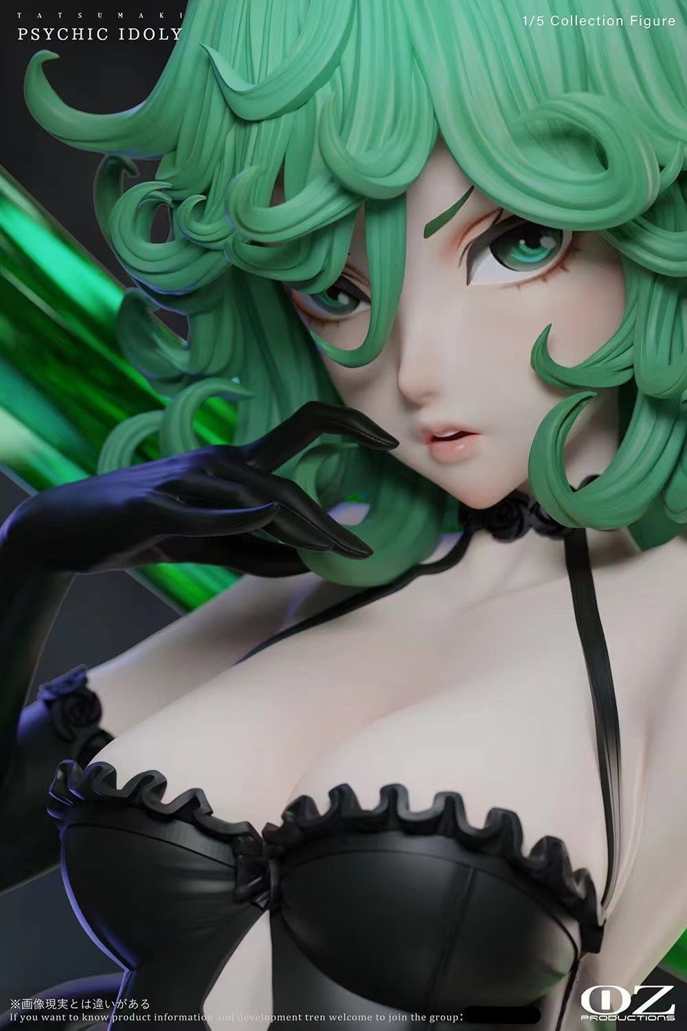 OZ Productions Tatsumaki Psychic Idoly Anime Figure - Psychic Power Doll Collectible for Anime Fans | Perfect for Display, Cosplay, and Gift Giving