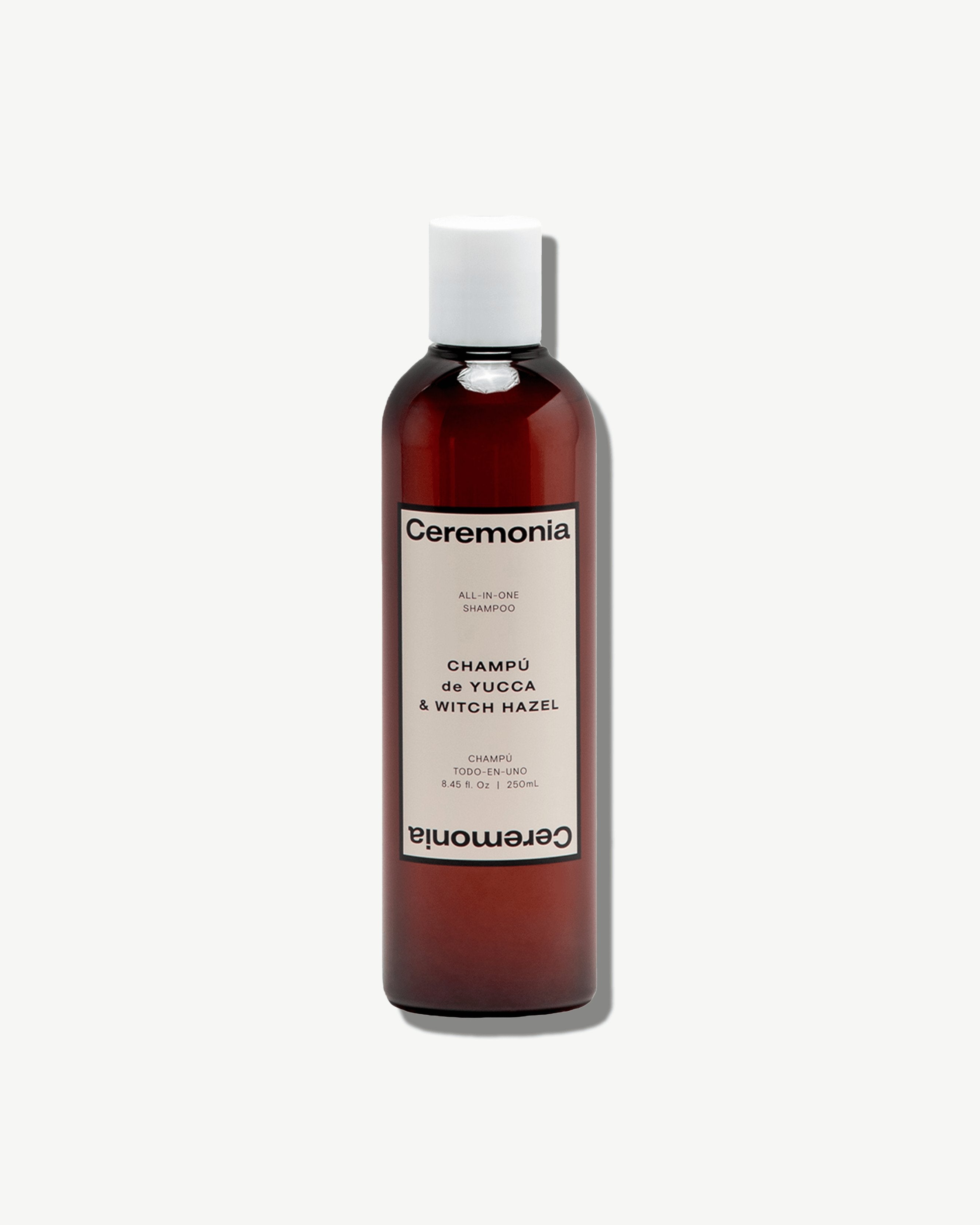 Yucca & Witch Hazel Deep Moisture Shampoo for Dry Damaged Hair - Natural Hydrating Shampoo for All Hair Types - Perfect for Daily Use & Scalp Care