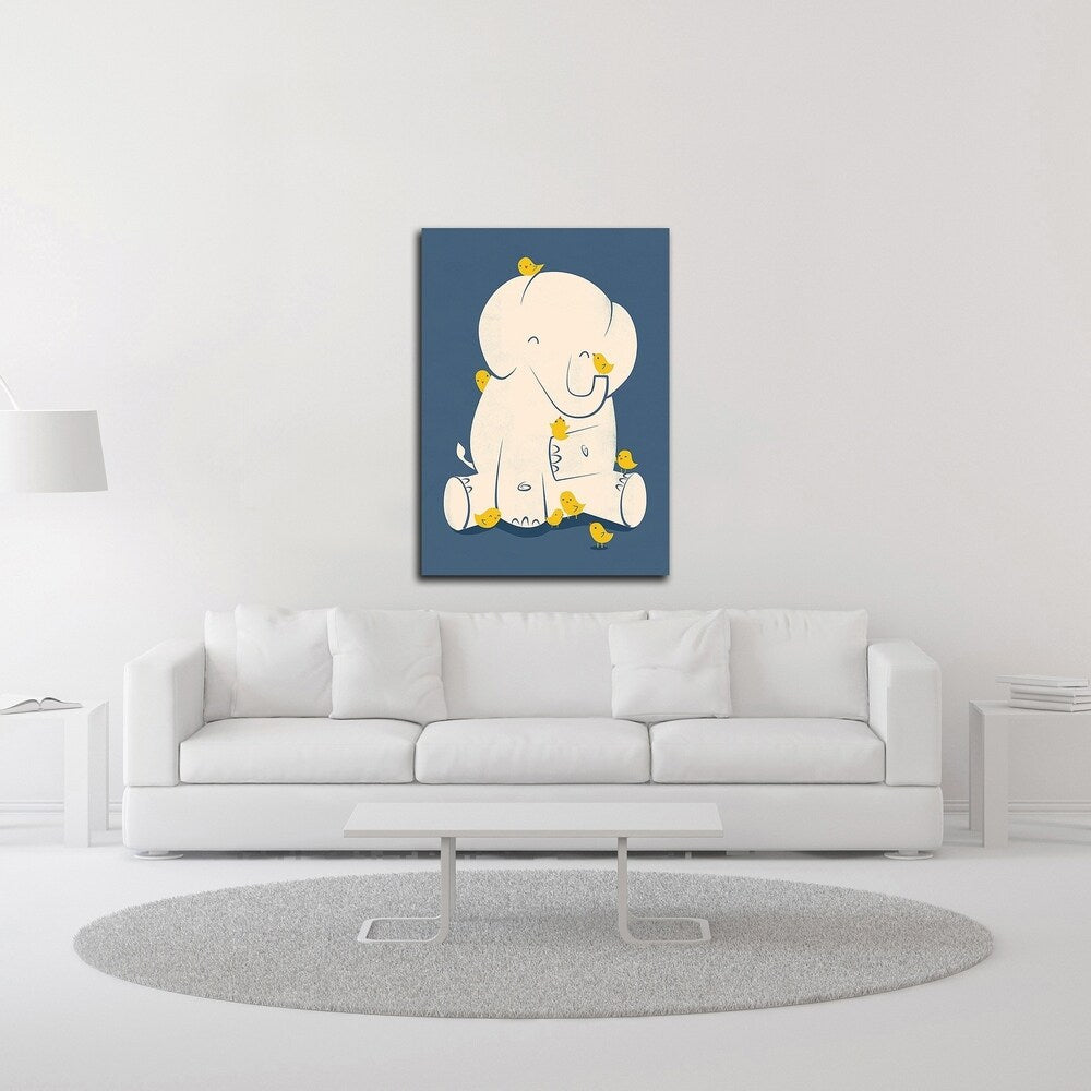 Big Mama by Jay Fleck - Premium Canvas Wall Art Print - Ready to Hang - Perfect for Living Room, Bedroom & Office Decor