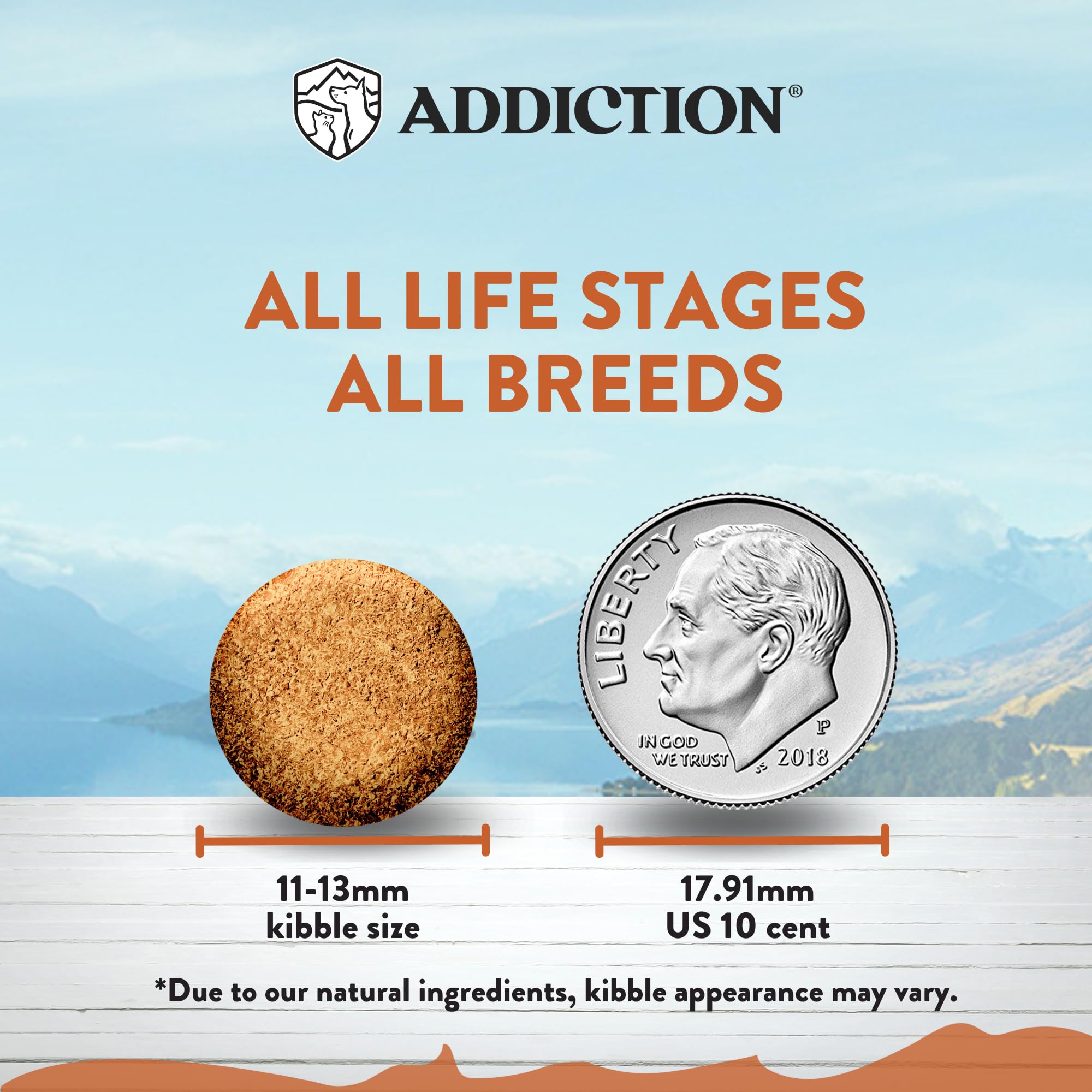 Addiction Wild Kangaroo & Apples Grain-Free Dry Dog Food - Limited Ingredient Novel Protein Recipe for Muscle & Weight Management - Hypoallergenic Dog Food for Sensitive Stomachs - Made in New Zealand (20lb) - Perfect for Dogs with Food Allergies & Digestive Issues