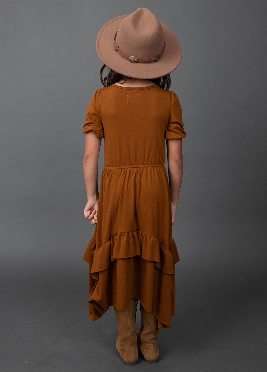 Harley Dress in Spice - Stylish Women's Boho Maxi Dress for Summer, Beach, and Casual Outings