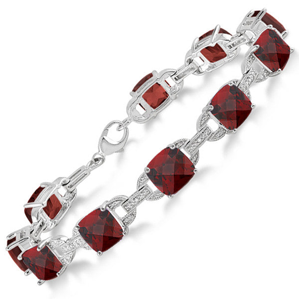 Exquisite Colorful Gemstone & Diamond Bracelet for Women - Elegant Fashion Jewelry Gift for Birthday, Anniversary & Special Occasions