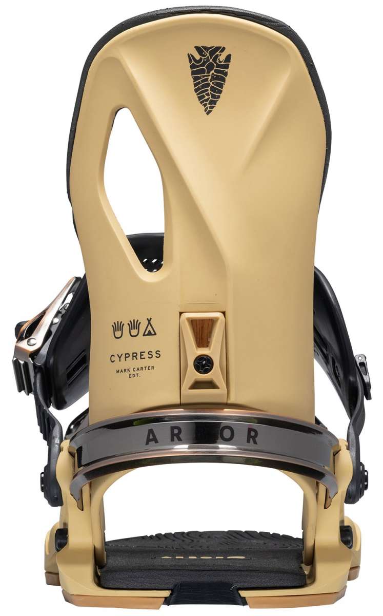 Arbor Cypress Snowboard Bindings 2024 - Premium All-Mountain Snowboard Bindings for Men & Women - Perfect for Freeride, Powder & Park Riding