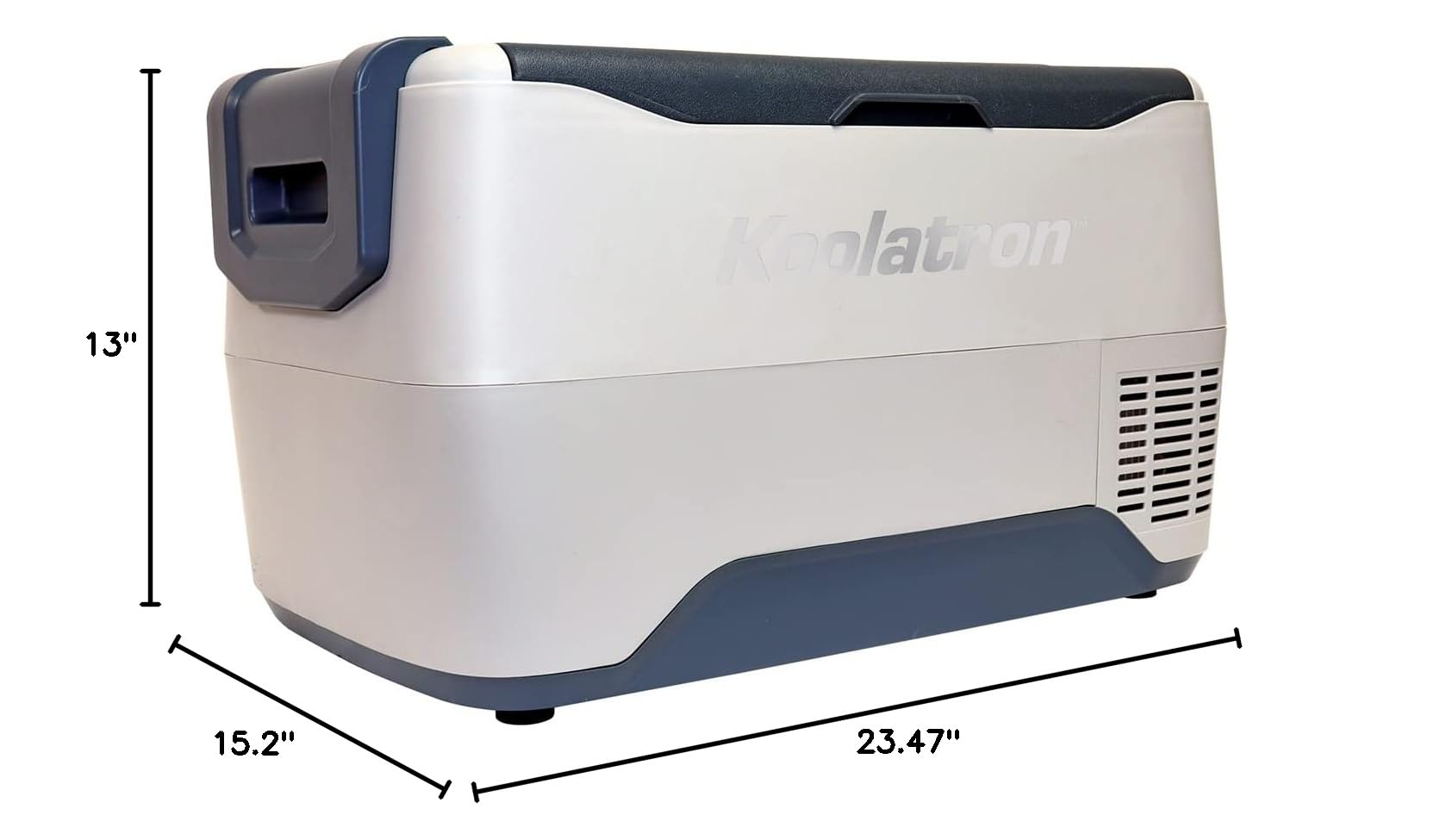 Koolatron SK30 SmartKool 32 Quart Portable Freezer - 30L Compressor Refrigerator (-8℉) with Bluetooth, 12V DC/110V AC - Perfect for Travel, Camping, Car, Truck, Boat & RV | Keep Food Fresh On-The-Go