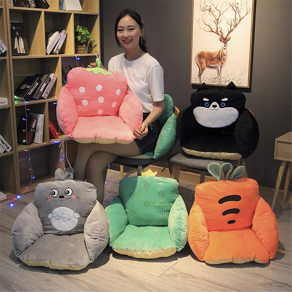 WUYU Plush Cactus Sofa Chair - Comfortable Tummy Time & Seated Support for Babies, Office & Home Use - Soft Fruit-Shaped Cushion for Relaxing, Lounging & Playtime