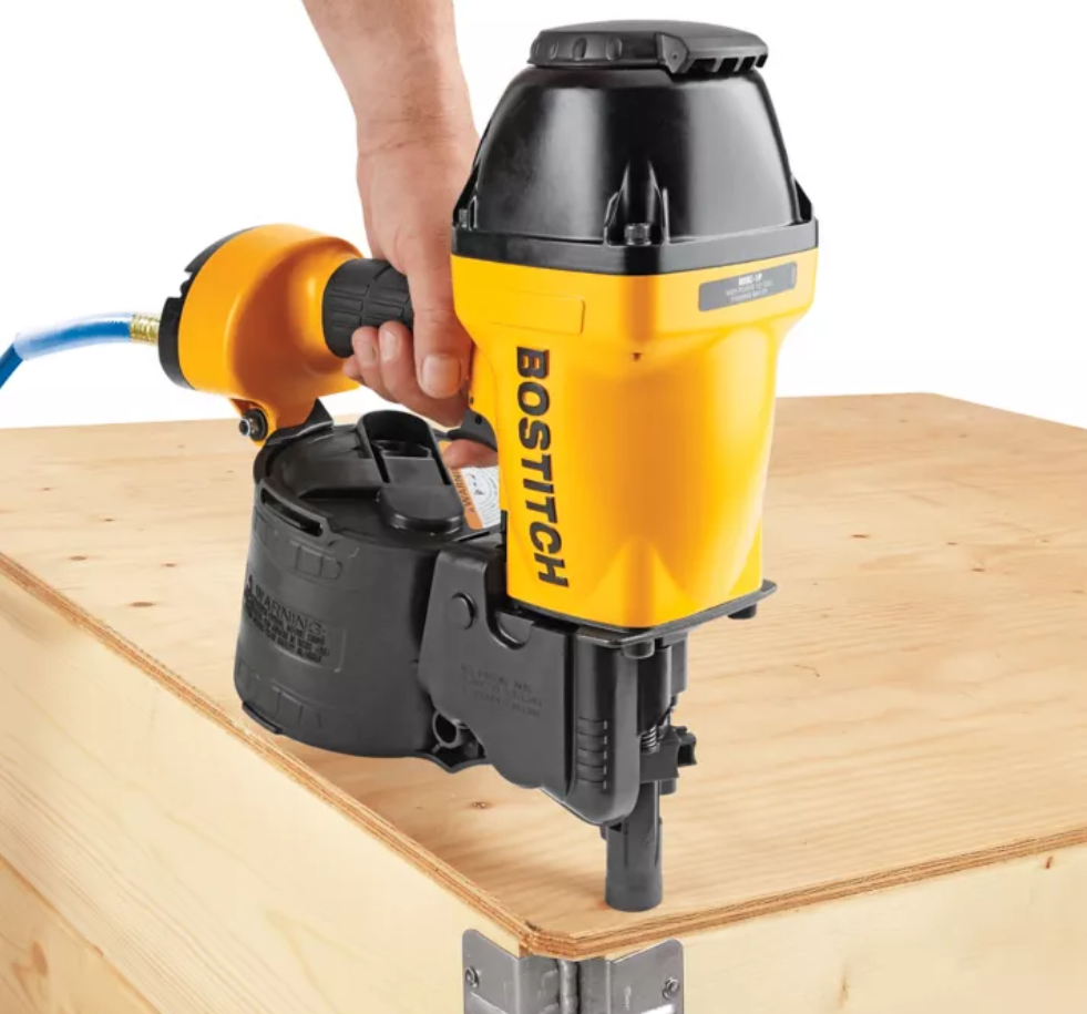 Bostitch N89C-1 Pneumatic Coil Framing Nailer - Heavy Duty Construction Tool for Wood Framing, Roofing & Deck Building