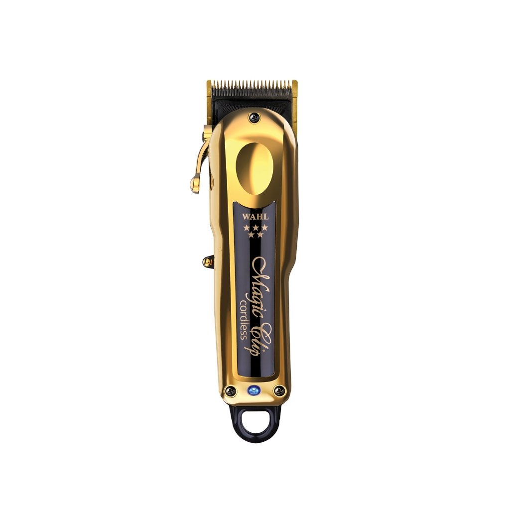 5 STAR Cordless Lithium Magic Clip® GOLD - Professional Hair Clipper for Men & Women - Ultra Quiet, Rechargeable Trimmer for Home & Salon Use - Perfect for Beard, Mustache & Hair Cutting Styling