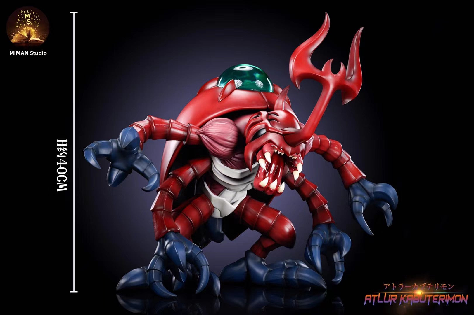 Miman Studio Atlur Kabuterimon Action Figure - Digimon Collectible Toy for Fans | Perfect for Display, Gifts, and Anime Enthusiasts