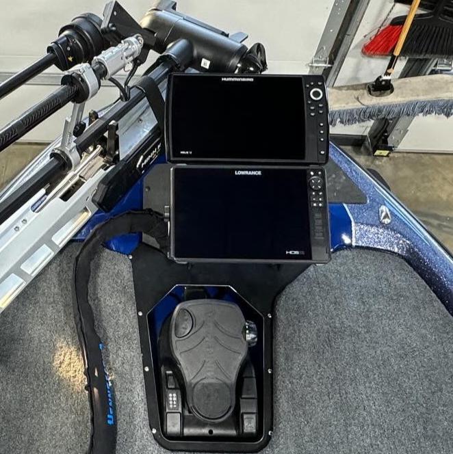 H.O.E. Dual Bow Mount System for Skeeter FXR/ZXR Series (2020+) - Perfect for Fishing & Boat Accessories