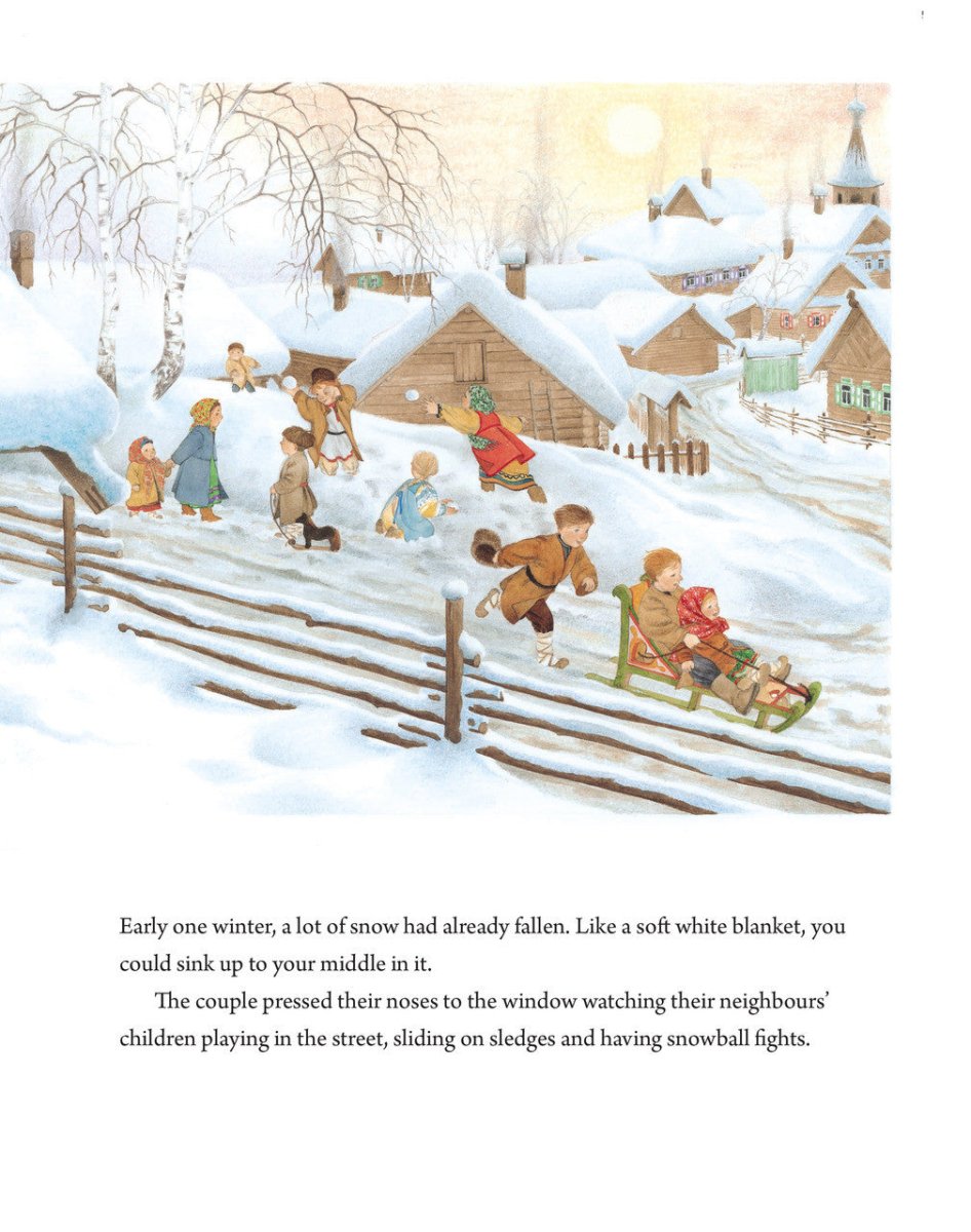 The Snow Girl by Robert Giraud - Illustrated Children's Book by Helene Muller | Perfect for Bedtime Stories & Winter Reading