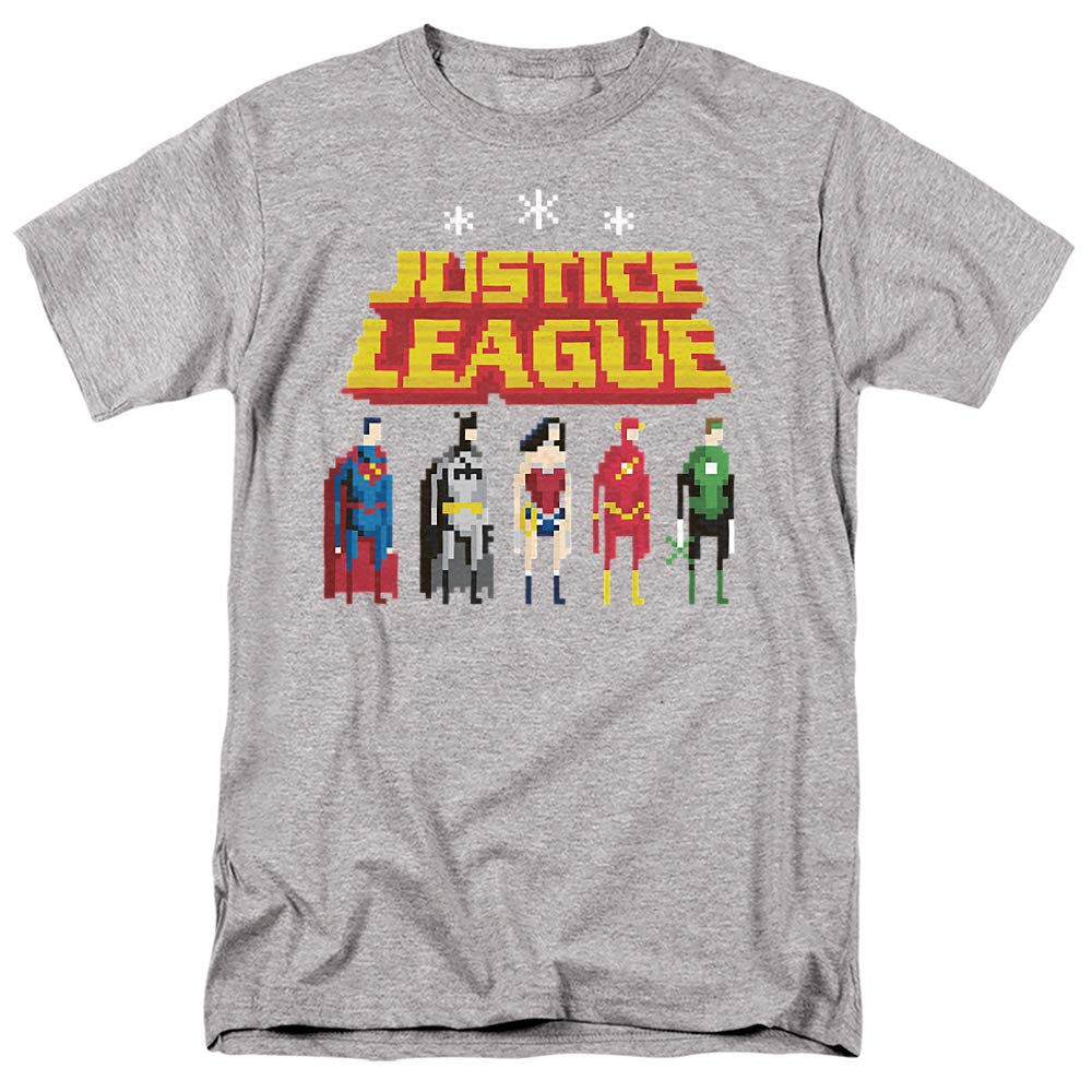 Justice League Superhero Graphic T-Shirt for Men & Women - Soft Cotton Unisex Tee for Casual Wear, Cosplay & Comic Conventions