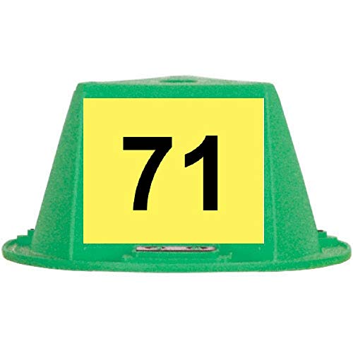 Green - Numbered 71-80