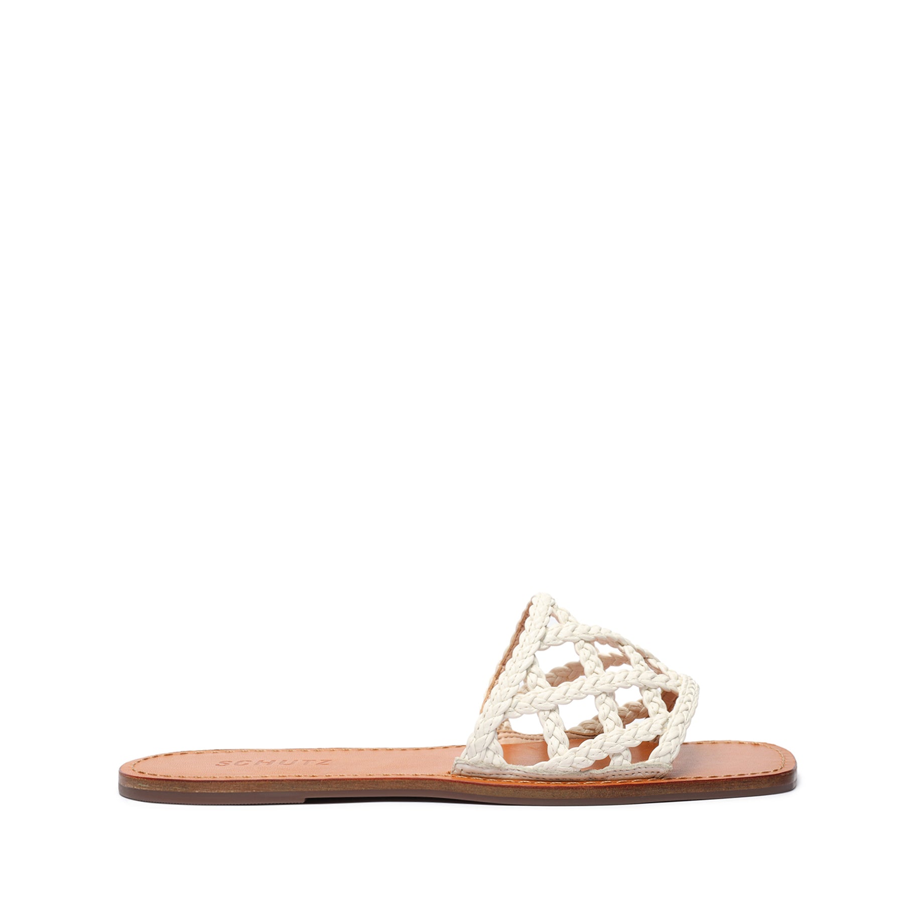 Ericka S21 Flat Sandal - Genuine Leather Women's Comfortable Flip Flops for Beach, Vacation & Summer Outfits