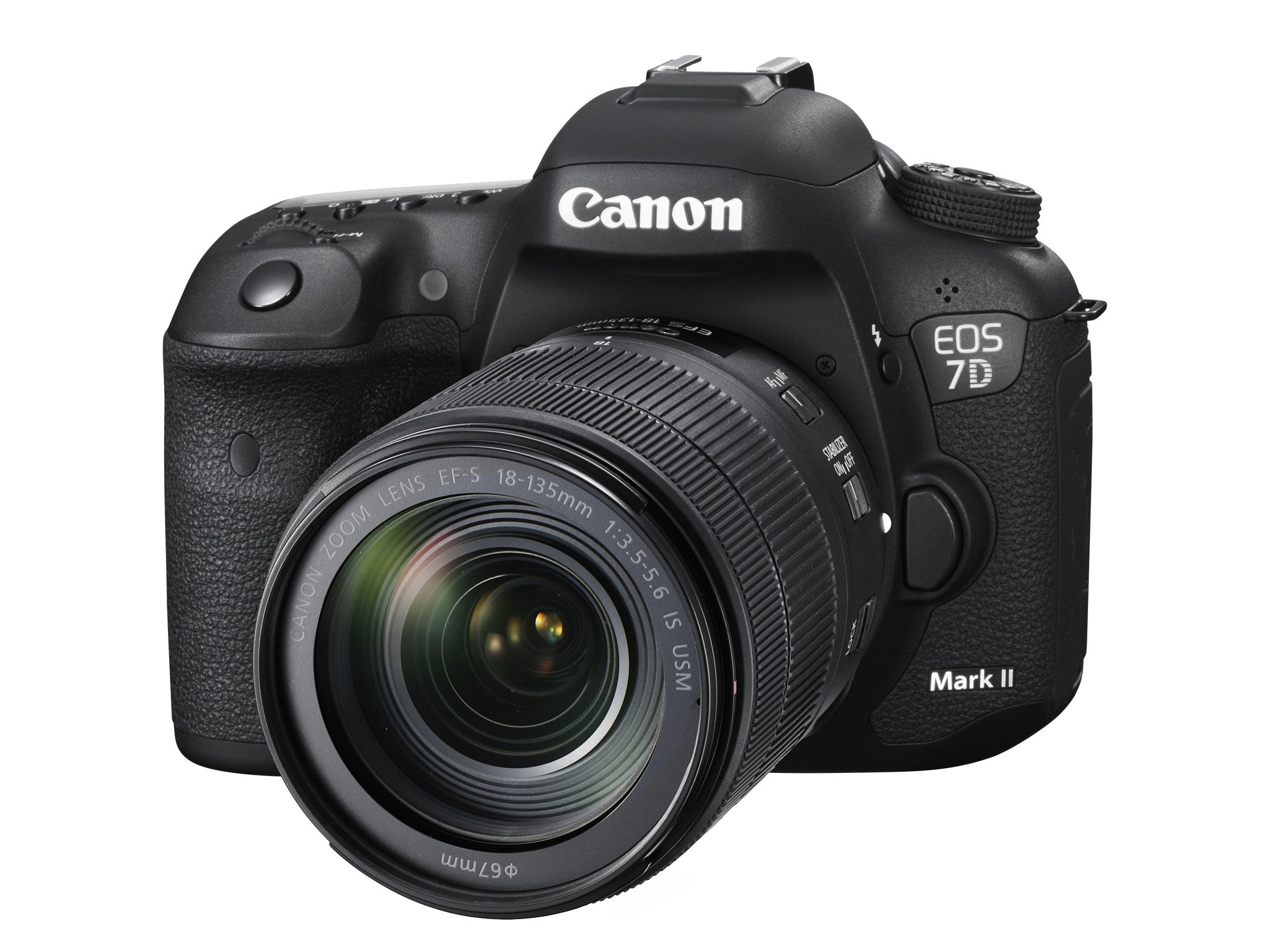 Canon EOS 7D Mark II DSLR Camera with EF-S 18-135mm f/3.5-5.6 IS USM Lens & Wi-Fi Adapter Kit - Professional Photography for Travel, Sports & Wildlife Shooting
