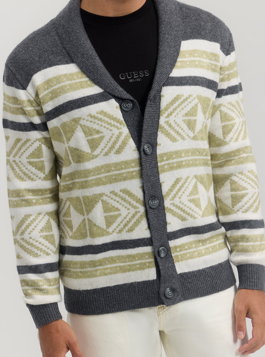 Grey Efrem Knit Cardigan for Women - Soft & Cozy Sweater for Fall & Winter - Perfect for Casual Outfits, Office Wear & Layering