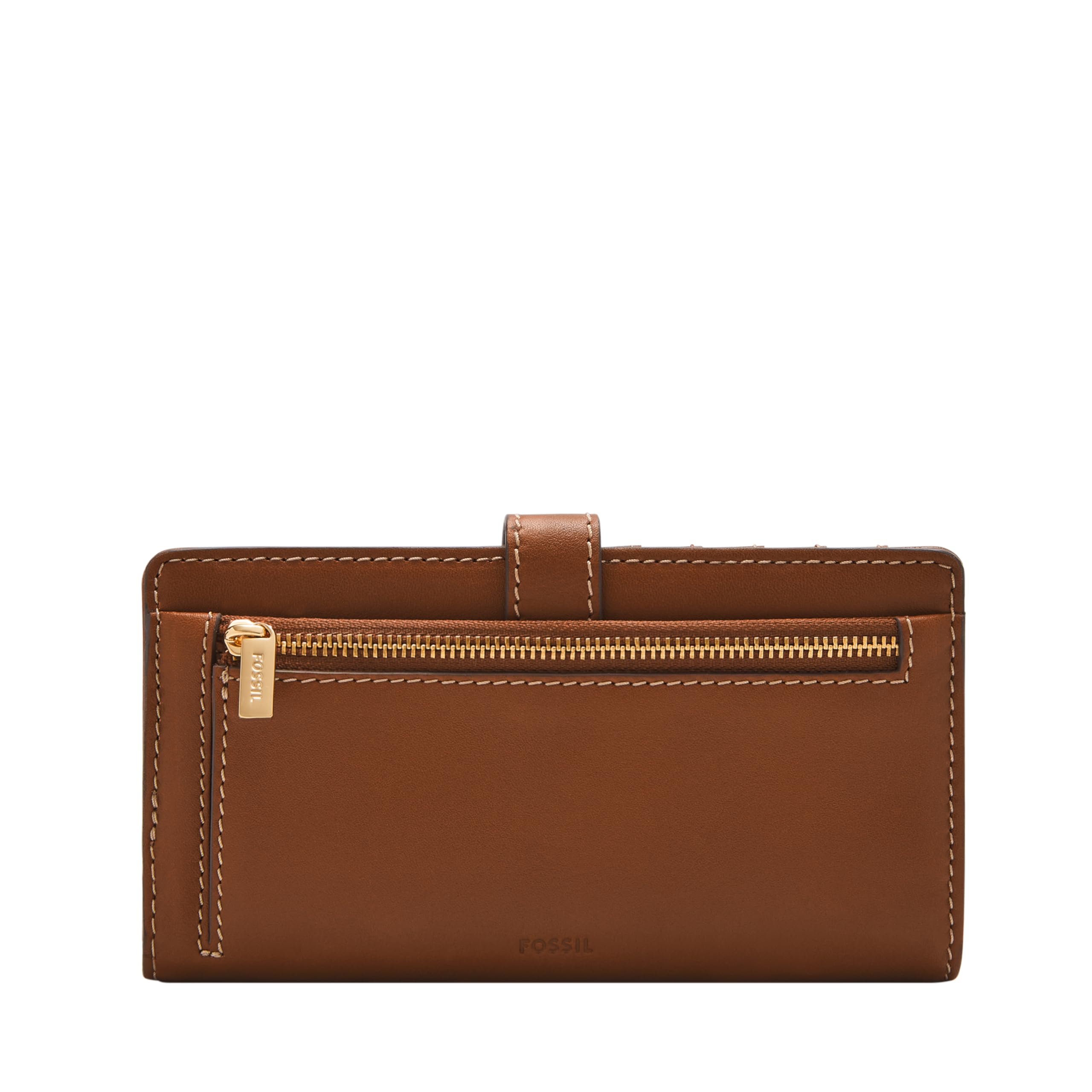 Fossil Lennox Tab Bifold Wallet for Men - Genuine Leather RFID Blocking Slim Wallet with ID Window & Card Slots - Perfect for Travel, Business & Everyday Use