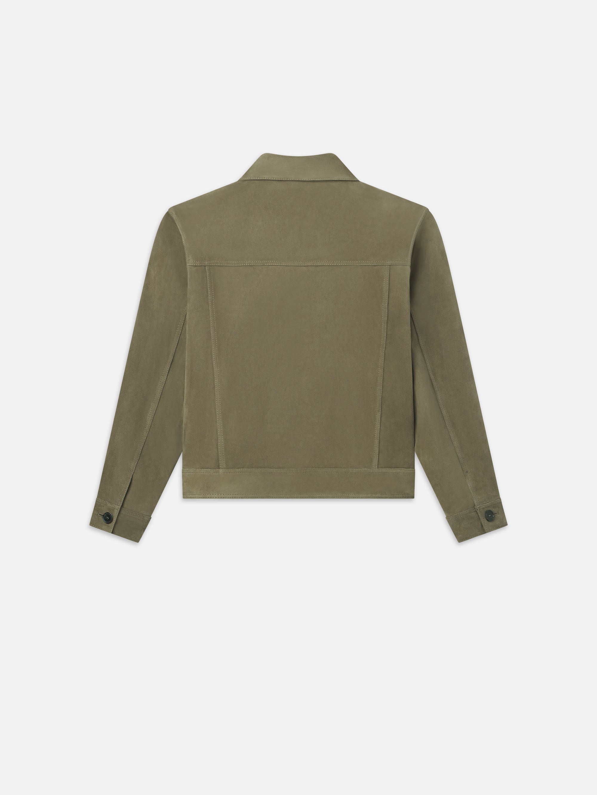 Premium Suede Jacket for Men & Women | Light Olive Green | Stylish & Comfortable Outerwear for Casual Wear, Date Nights & Fall Fashion
