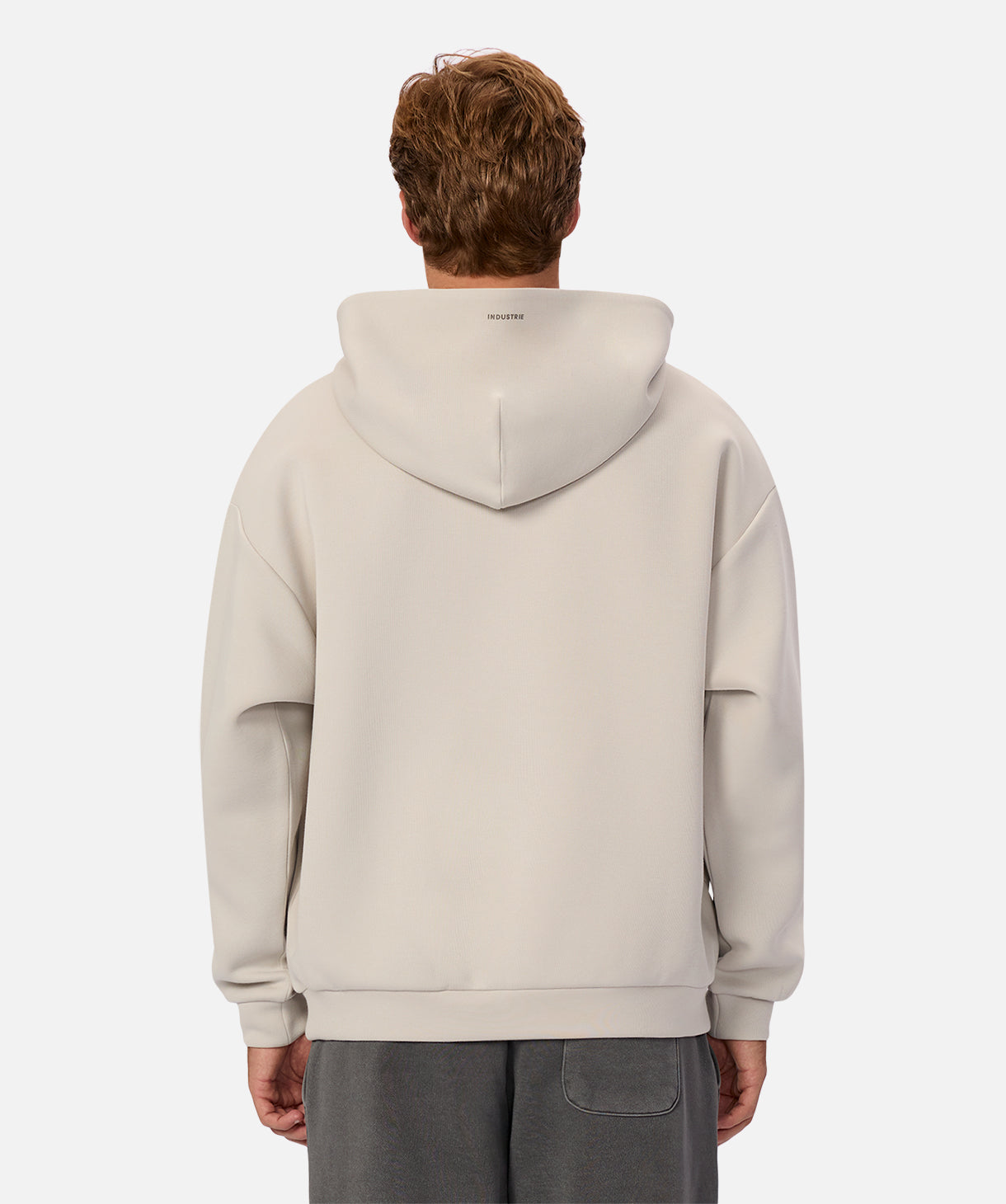 Premium Tech Del Sur Hoodie for Men & Women - Soft Stone Grey Pullover with Kangaroo Pocket | Cozy Casual Wear for Outdoor Activities, Gym & Lounge