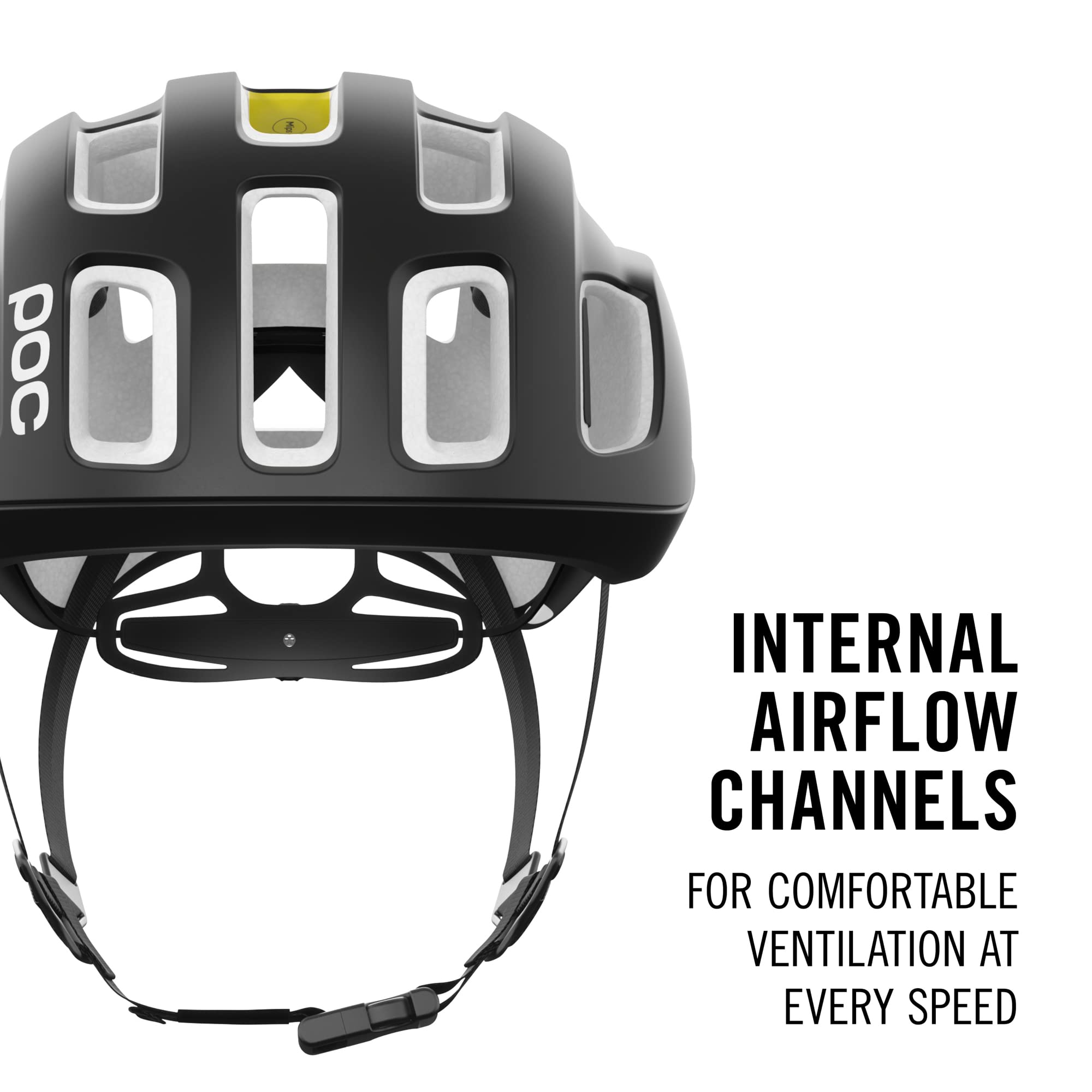 POC Ventral Air MIPS NFC Bike Helmet - Lightweight Cycling Helmet for Mountain Biking, Road Cycling & Adventure Rides | Perfect for Trail Riding, Commuting & Wilderness Exploration