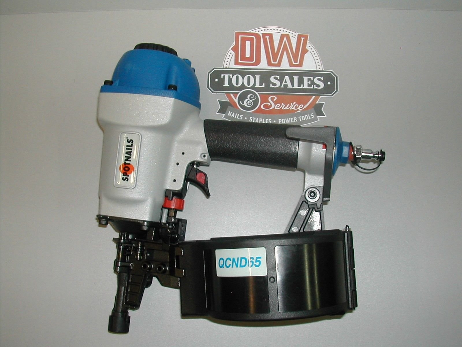 0 Degree Coil Nailer for Duo Fast Plastic Coil Nails - QCND65 Spot Nails (New) | Perfect for Framing, Roofing & Construction Projects