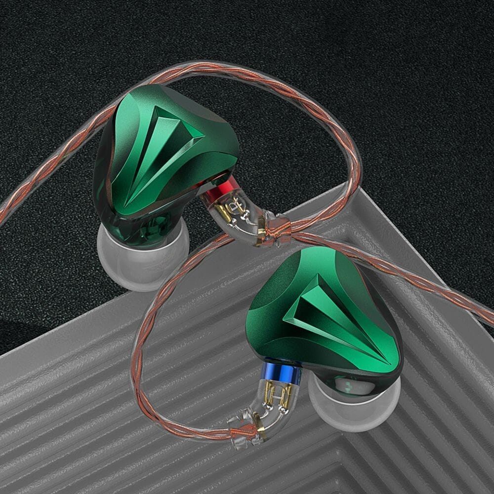 CVJ Freedom 1DD + 4BA Hybrid Driver In-Ear Monitors - High Resolution Audiophile IEMs for Music, Gaming & Studio Monitoring