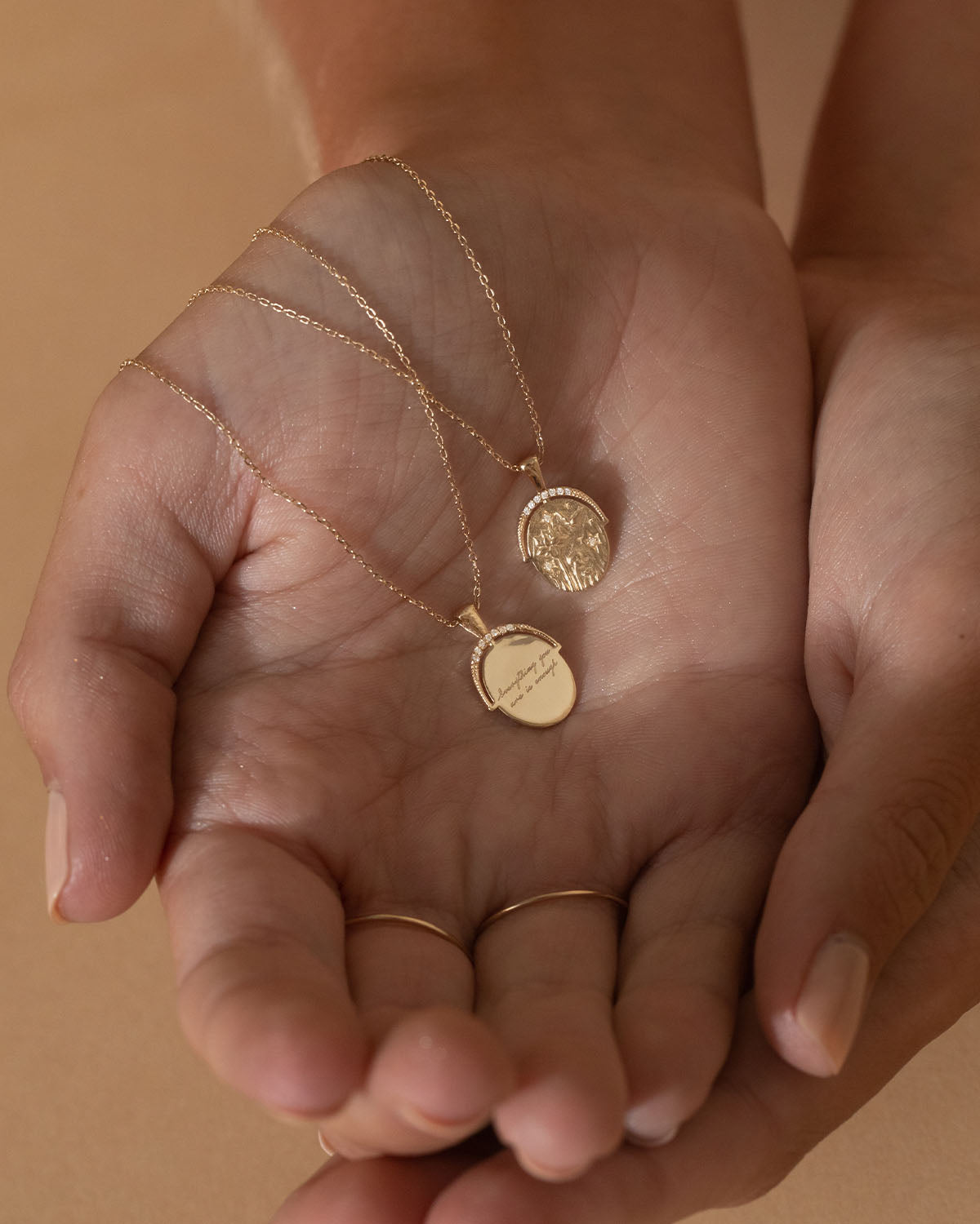 14K Solid Gold 