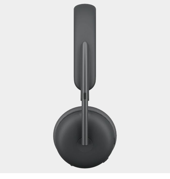 Logitech Zone 950 Premium Noise Canceling Wireless Headset with Hybrid ANC, Bluetooth 5.0, USB-C & USB-A - Certified for Zoom, Google Meet, Microsoft Teams - Graphite (Renewed) - Perfect for Remote Work, Online Meetings & Gaming