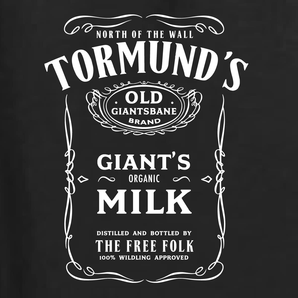 Tormund's Milk Old Giantsbane Organic North of The Wall Pop Culture Men's Graphic Tank Top - Game of Thrones Inspired Casual Wear for Fans, Cosplay & Summer Outfits