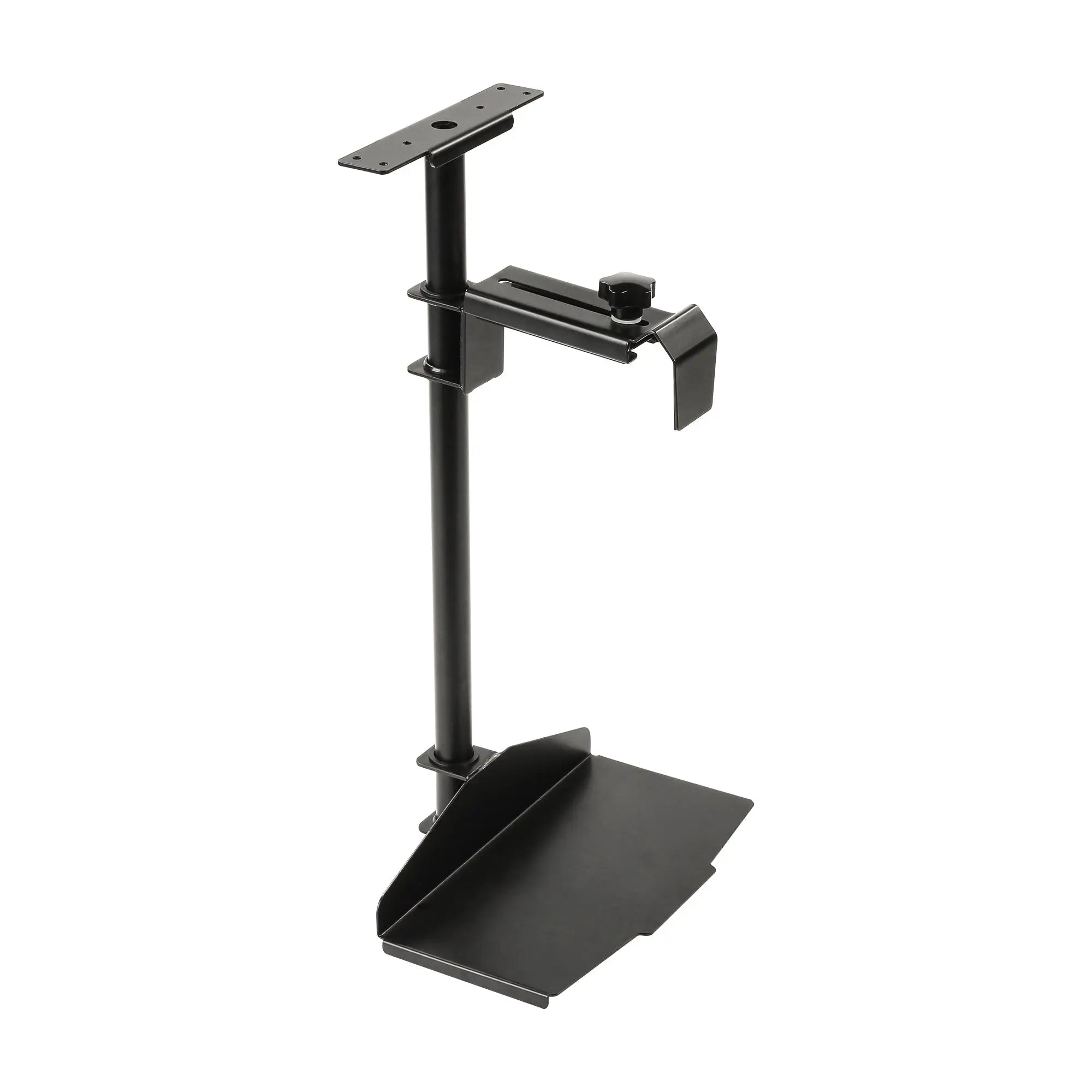 Adjustable CPU Holder with Knob Control - Secure & Ergonomic PC Mount for Home & Office Desktops - Perfect for Gaming, Workstations & Space-Saving Setups