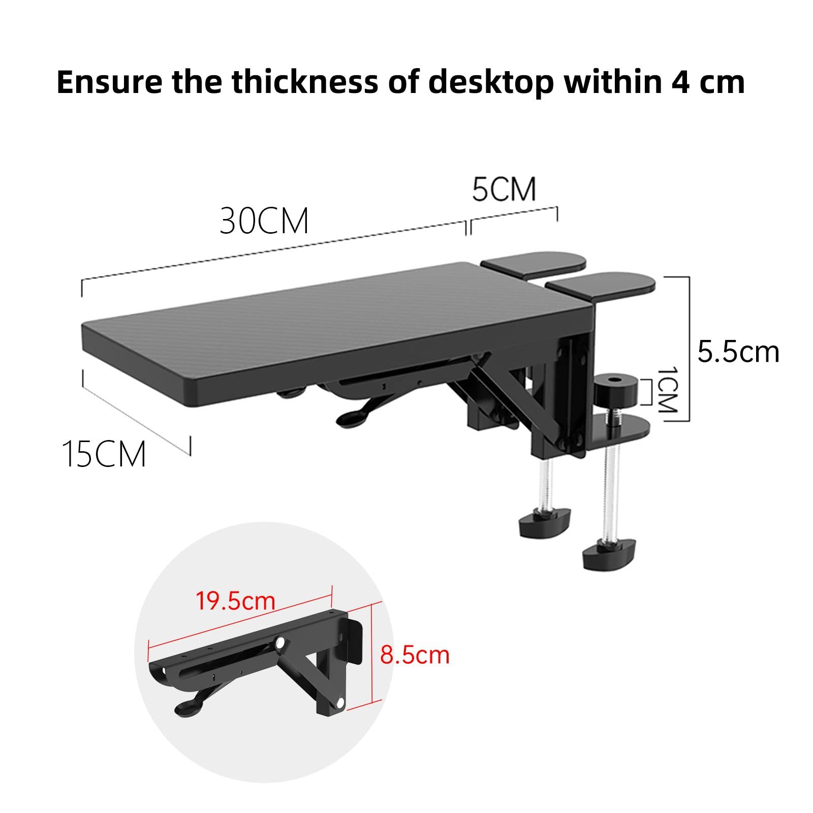 Ergonomic Foldable Keyboard Tray - 15