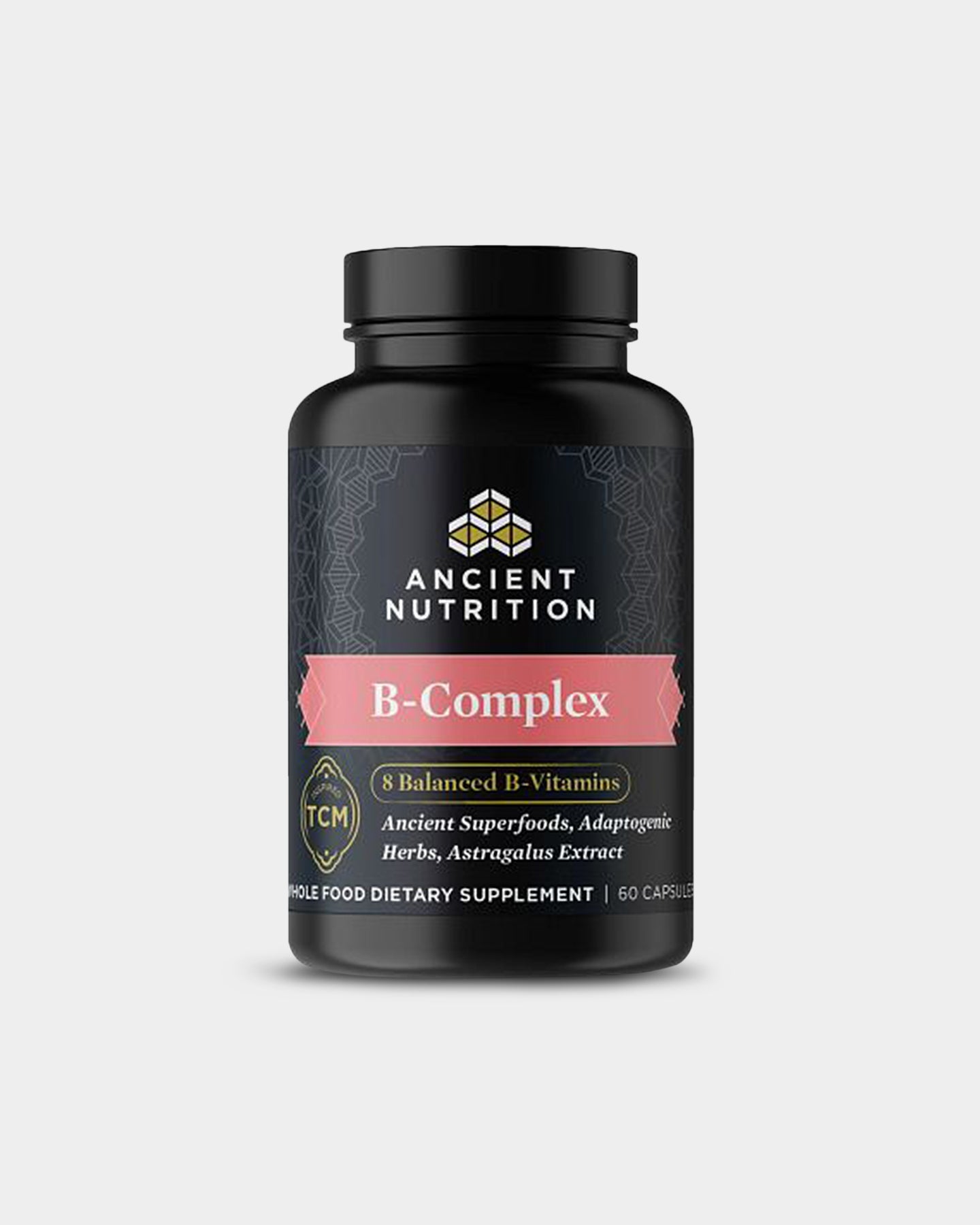 Ancient Nutrition Ancient Nutrients B Complex Vitamins - Supports Energy, Metabolism & Brain Function - Ideal for Daily Wellness & Stress Relief