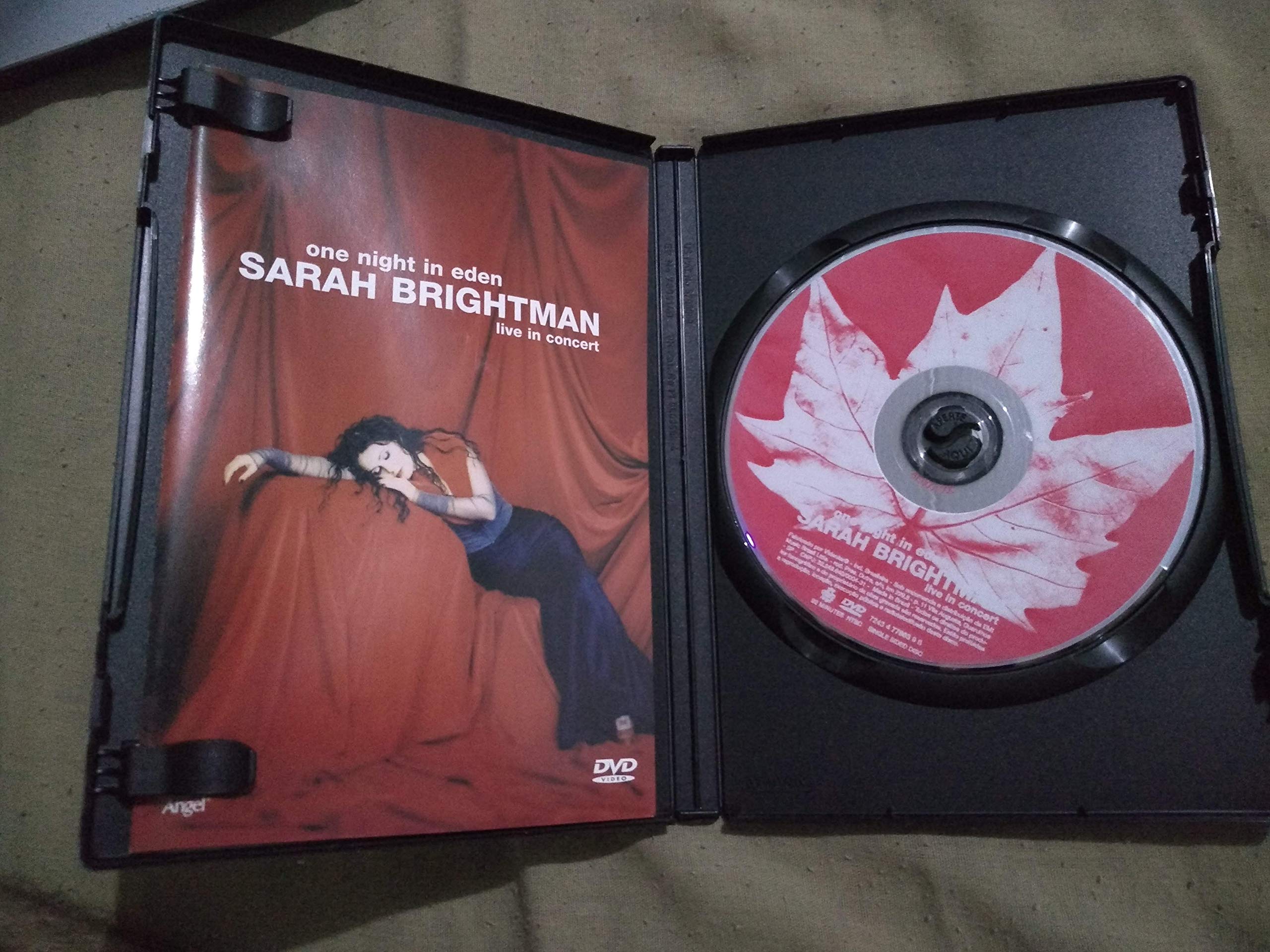 Sarah Brightman - One Night in Eden CD | Live Concert Album | Classical Crossover Music | Perfect for Relaxation, Dinner Parties & Romantic Evenings