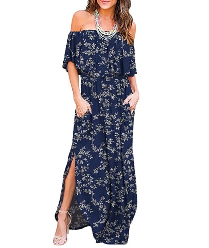 Navy Blue Leaves