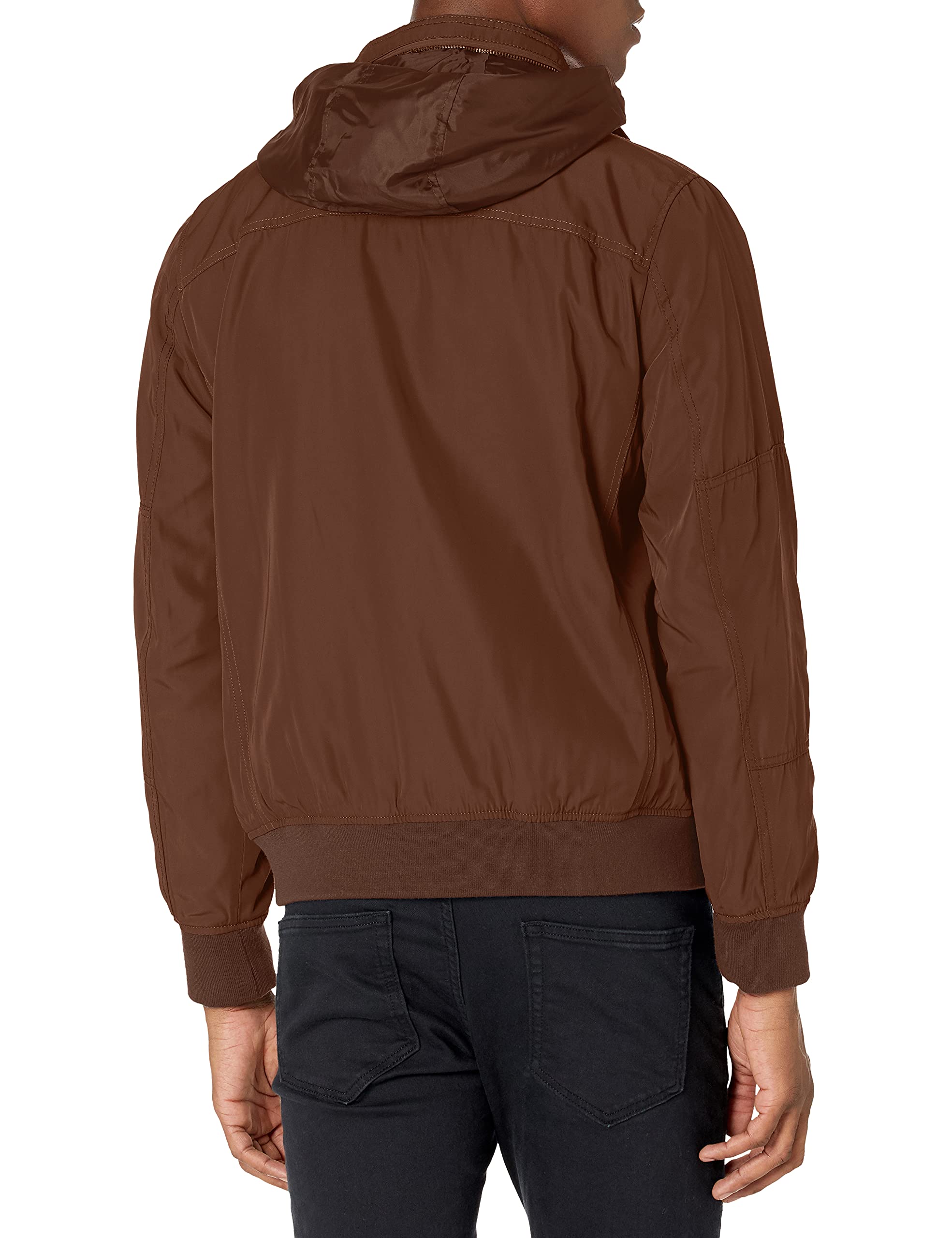 Tommy Hilfiger Men's Water Resistant Performance Bomber Jacket - Lightweight Windproof Outerwear for Casual & Travel (Standard & Big & Tall Sizes) | Perfect for Outdoor Activities & Everyday Wear