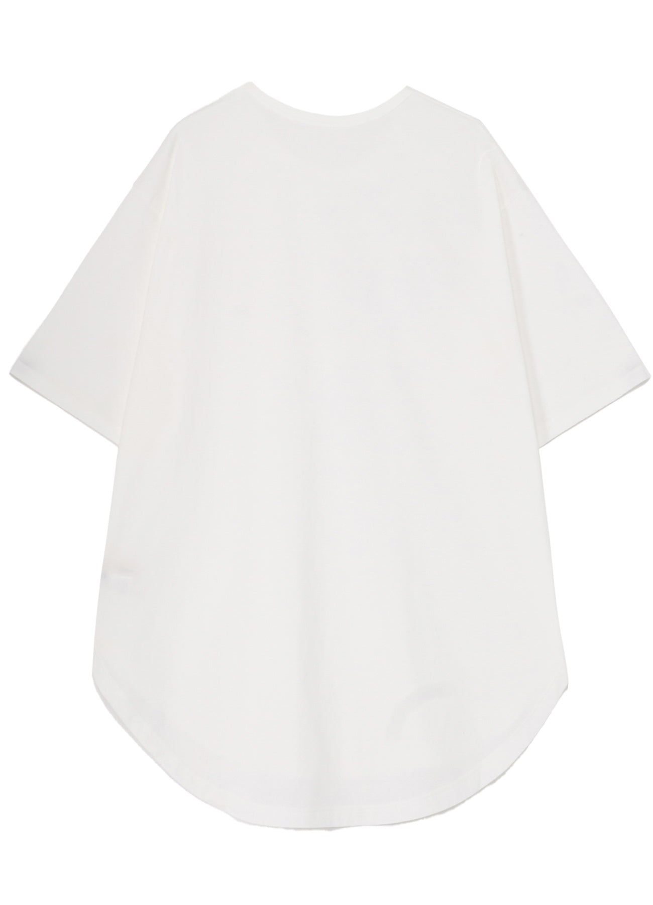 Soft Cotton Jersey Round Hem Jumbo T-Shirt - Short Sleeve Casual Tee for Men & Women | Perfect for Everyday Wear, Lounge & Street Style