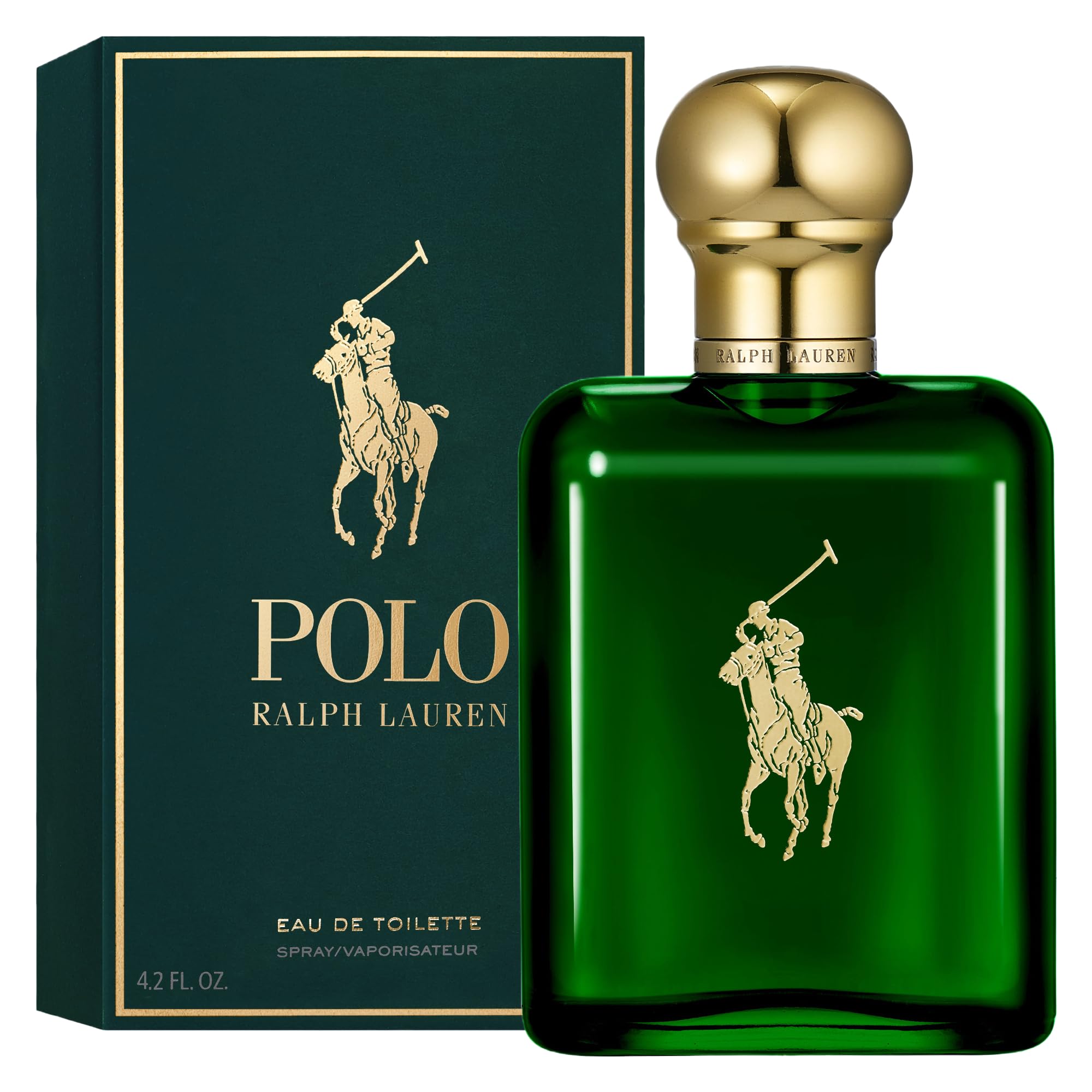 Ralph Lauren Polo Eau de Toilette for Men - Woody Spicy Cologne with Pine, Patchouli, Leather & Tobacco Notes - Medium Intensity Fragrance | Perfect for Date Night, Office & Special Occasions