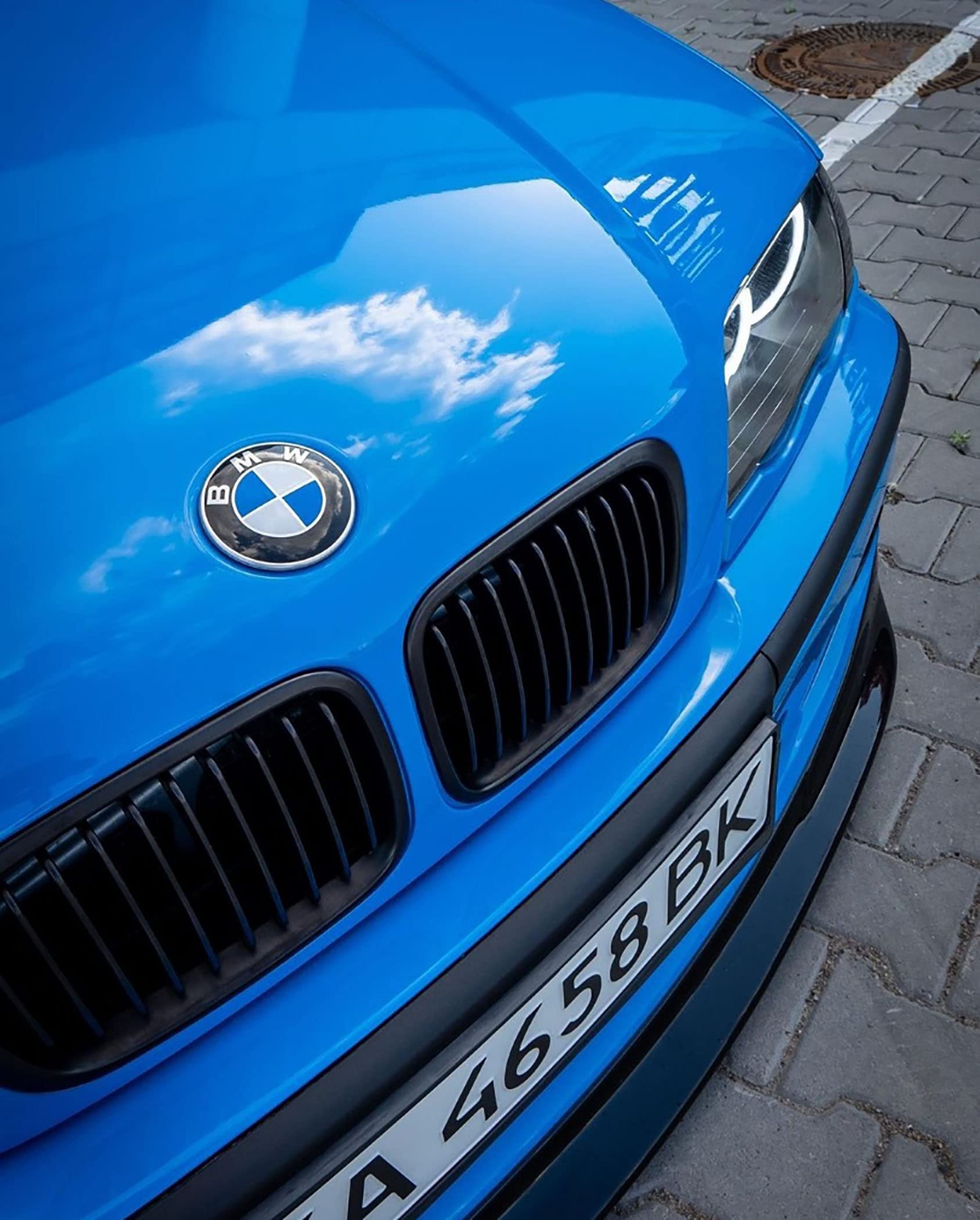 BMW E46 M-Tech 2 Sedan Front Bumper Lip Splitter - CSL Style ABS Plastic Spoiler for Enhanced Aerodynamics | Perfect for Street Racing & Car Shows