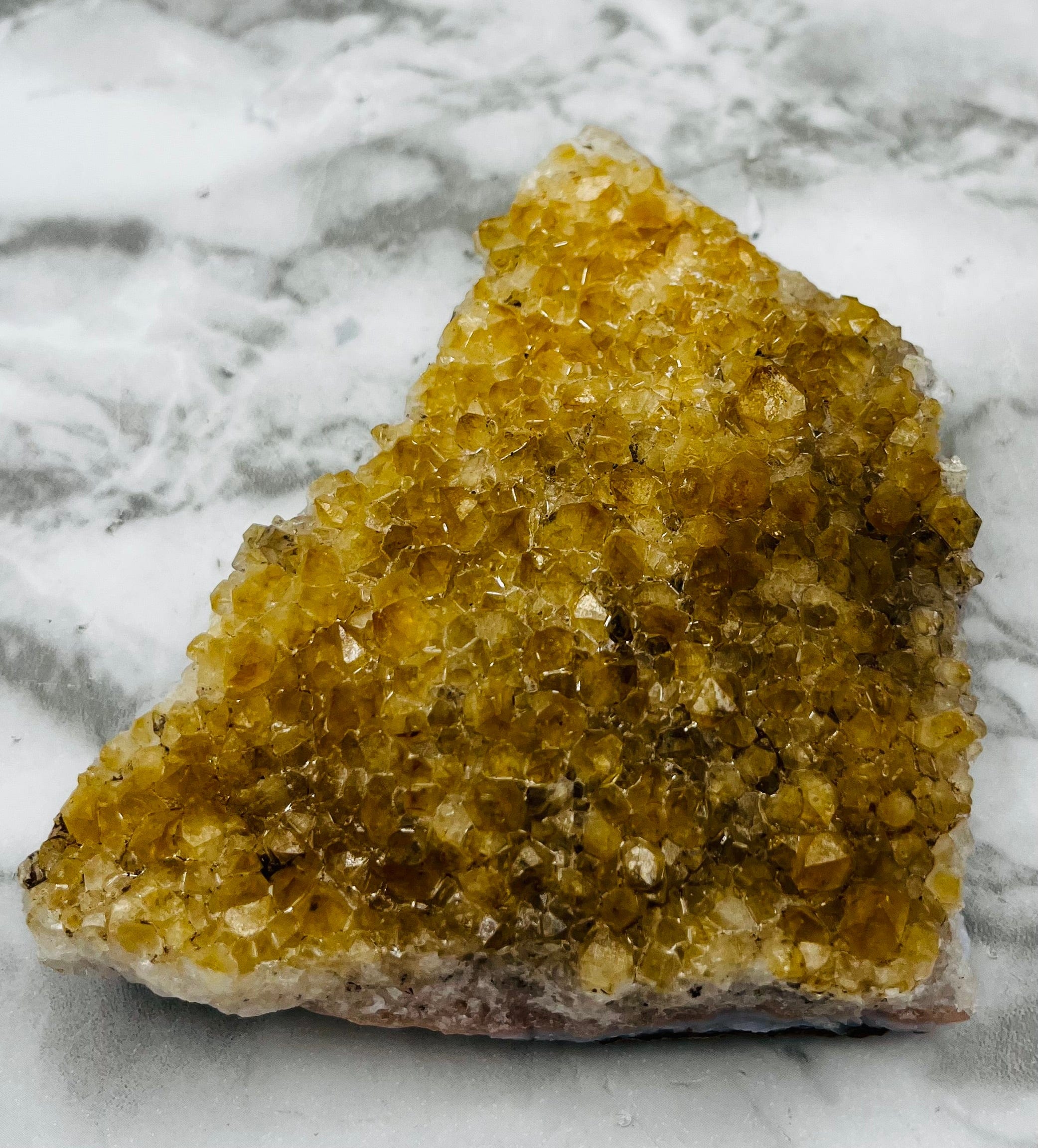 Natural Citrine Crystal Cluster - 43g Raw Citrine Stone for Healing, Meditation & Energy Work | Home Decor, Reiki, Chakra Balancing, Gift Idea
