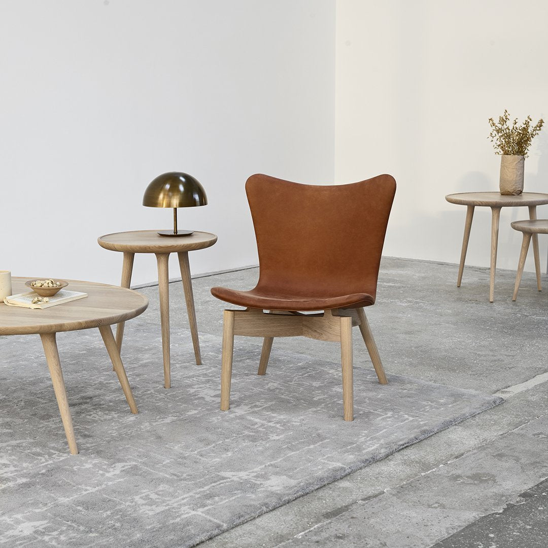 Modern Accent Cafe Table - Small Round Side Table for Living Room, Bedroom, Patio - Perfect for Coffee, Books & Decor
