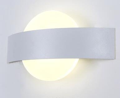 Modern LED Wall Lamp - Aluminum Wall Sconce for Bedroom, Dining Room & Corridor Lighting - Energy Efficient Indoor Light Fixture (85-265V AC) - Perfect for Ambient Lighting in Homes, Hotels and Offices