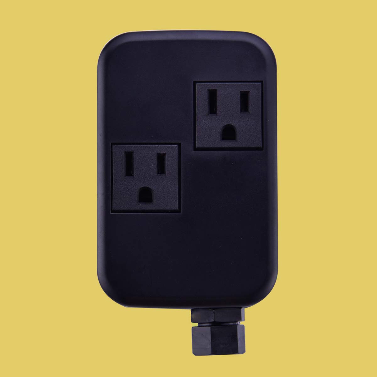 **Mtte Black Long Button SinkTop Air Switch Kit with Brass Cover for Garbage Disposal - Easy Installation for Kitchen Sink Waste Disposal Systems**