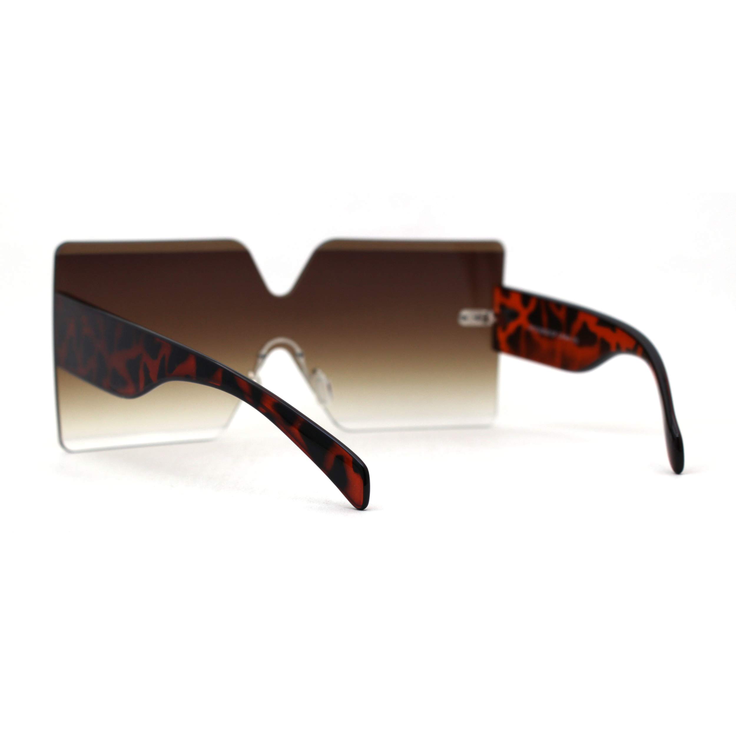 Stylish Women's Rectangle Plastic Horned Sunglasses - Trendy Cat Eye Shades for Fashion, Beach & Outdoor Activities