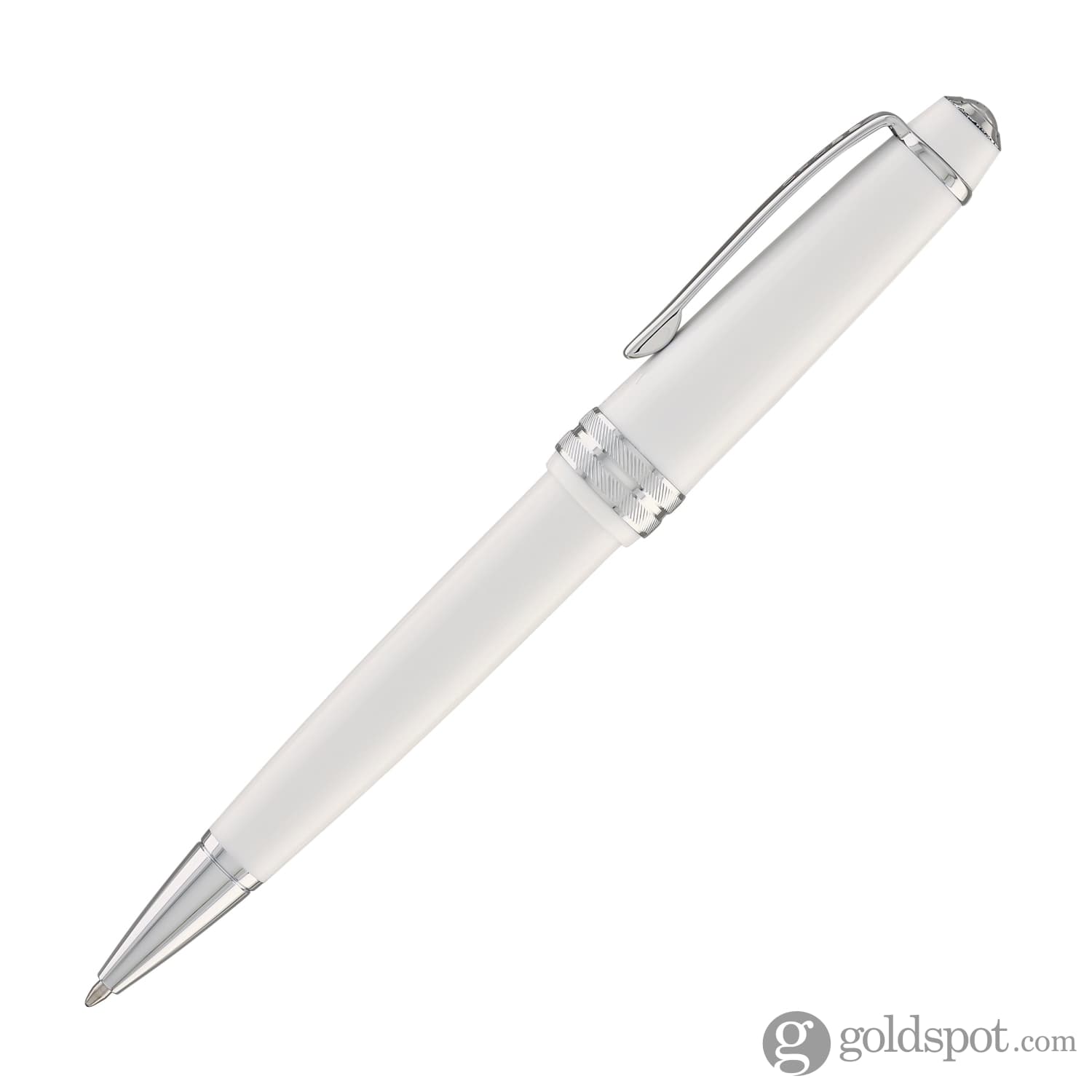 Cross Bailey Light Ballpoint Pen - Premium Polished White Resin Pen for Smooth Writing - Perfect for Office, School & Gift Giving