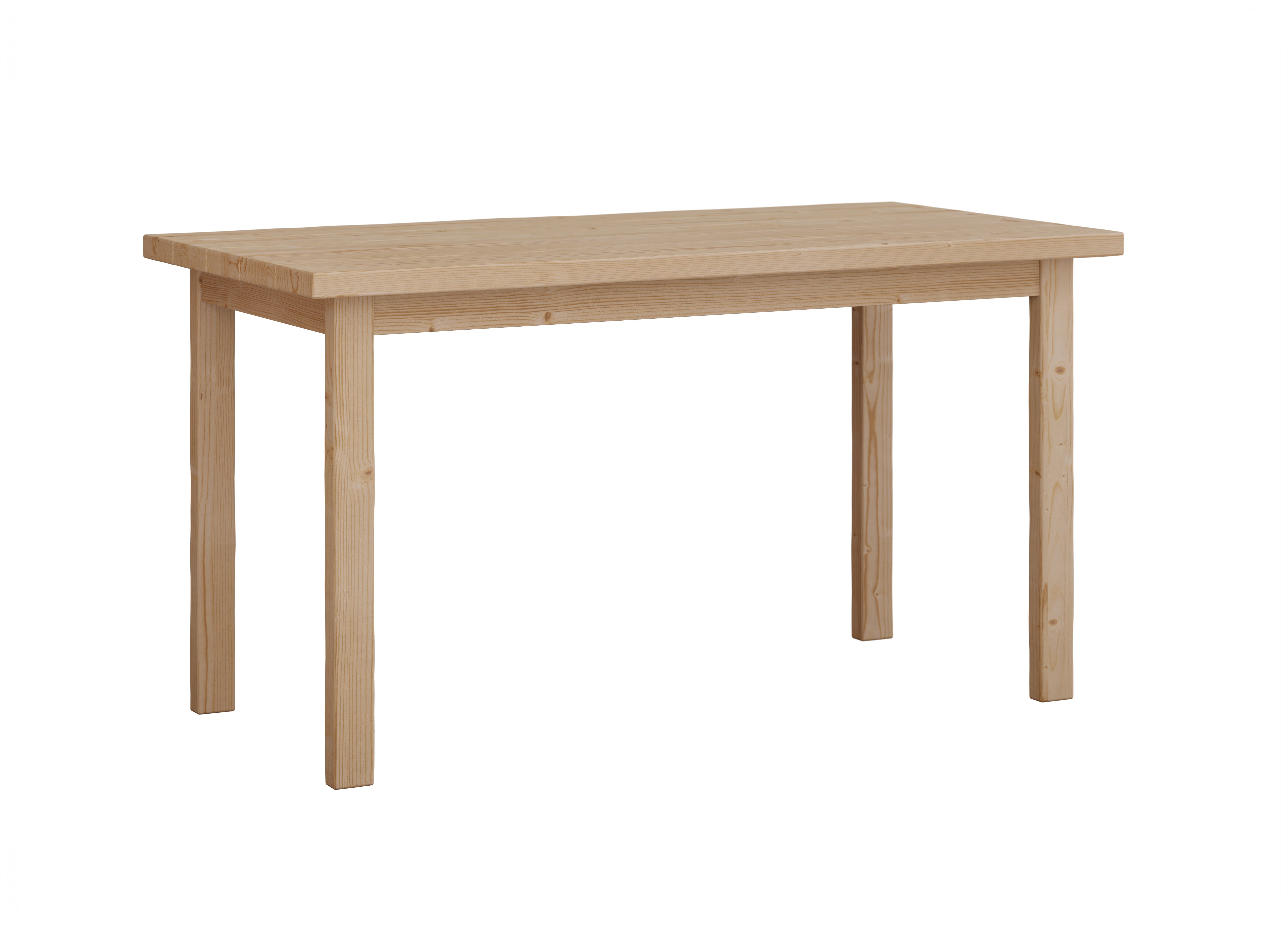 Spruce Furniture 4ft & 5ft Dining Table - Solid Wood Kitchen Table for Small Space, Breakfast Nook & Family Dinners