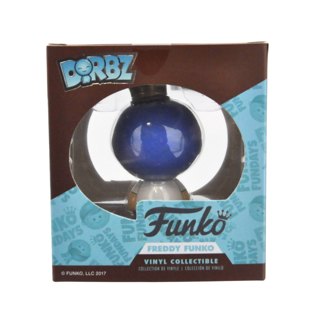 Funko Dorbz Freddy Funko Blue Hair SDCC 2017 Exclusive Limited Edition 400 Pieces - Collectible Pop Vinyl Figure for Comic Con & Display Cases