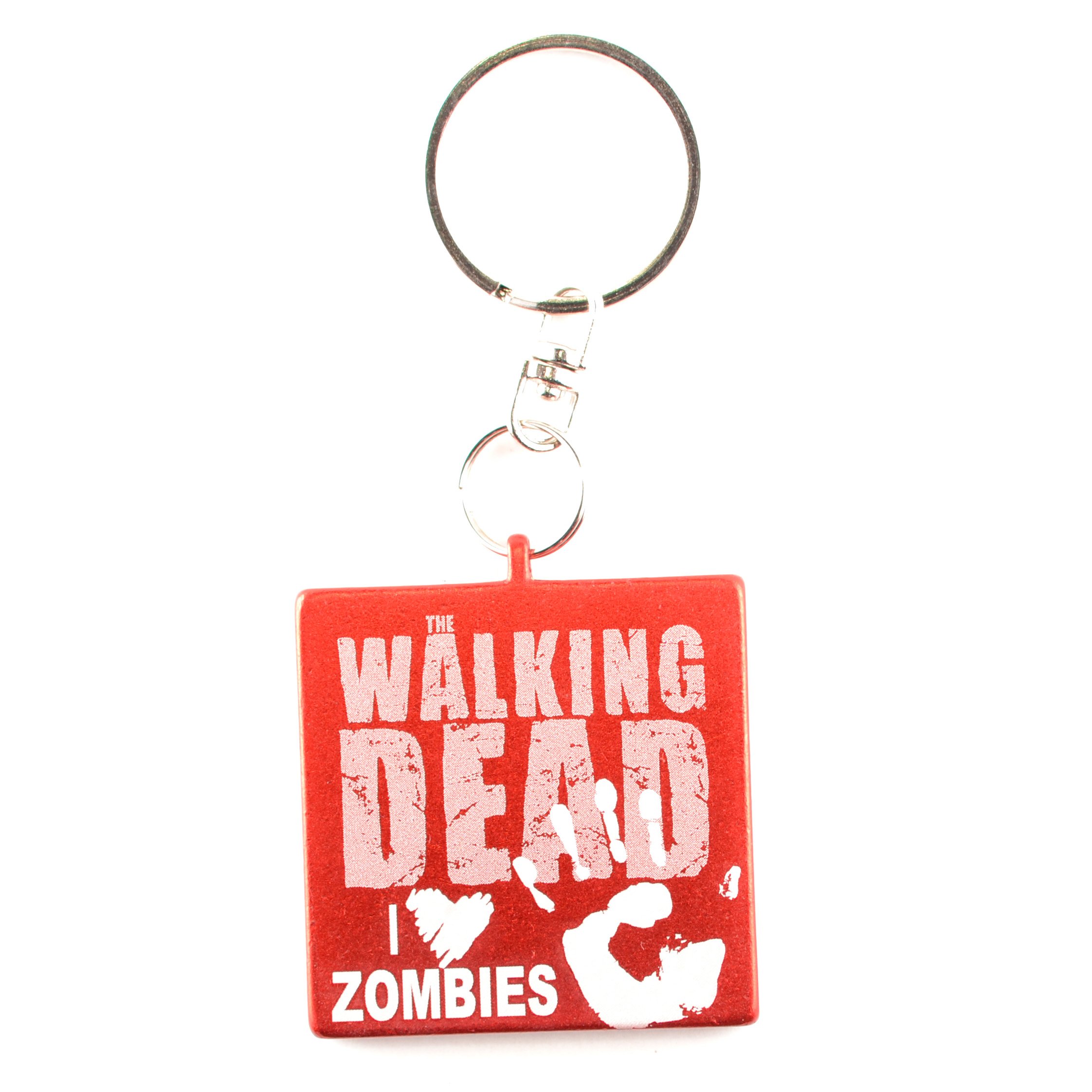 The Walking Dead Zombie Apocalypse Keychain - Durable Metal Key Ring for Fans - Perfect for Backpacks, Gifts, and Horror Collectibles
