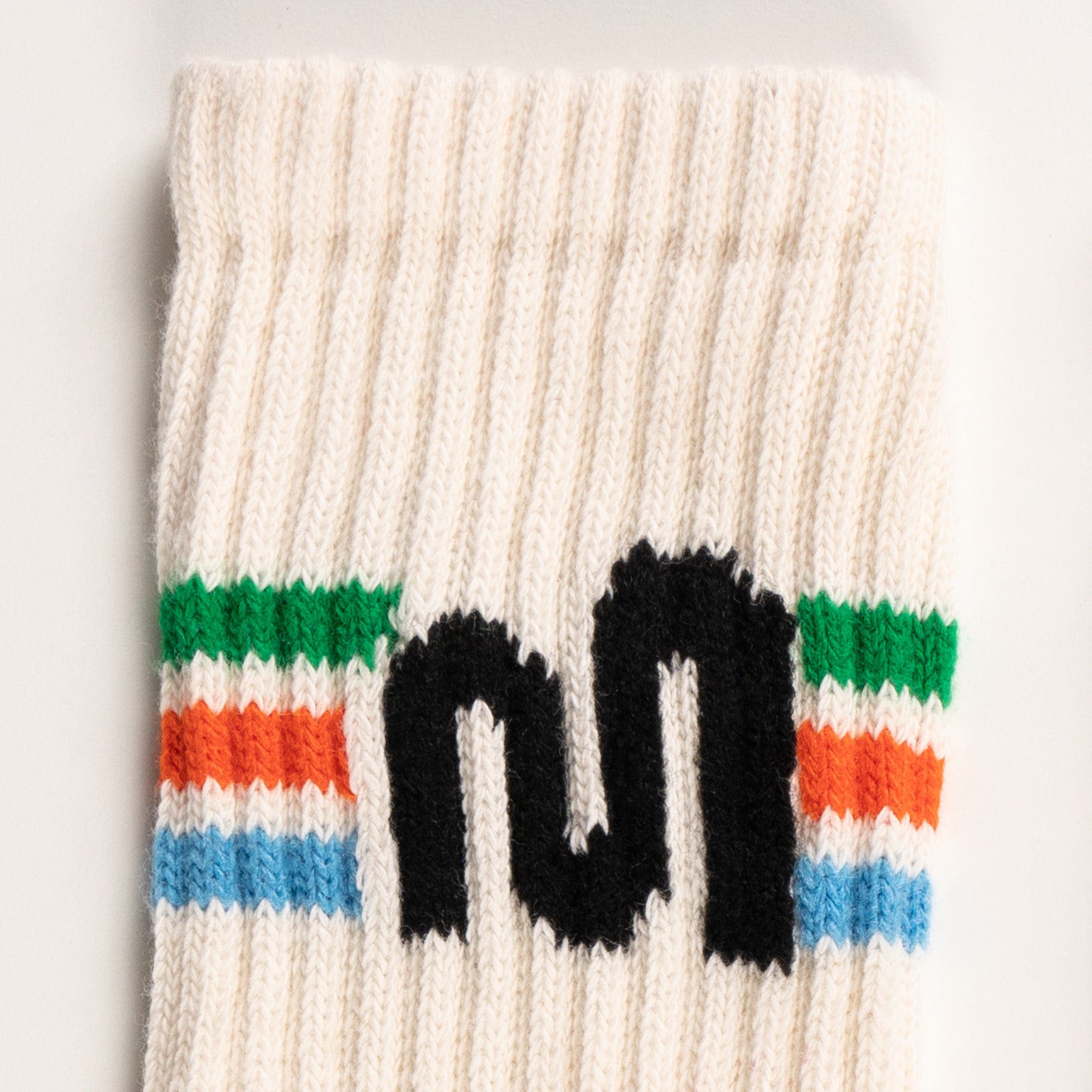 Mythical Retro Stripe Socks - Vintage Inspired Striped Crew Socks for Men & Women - Perfect for Casual Wear, Cosplay, and Gift Giving